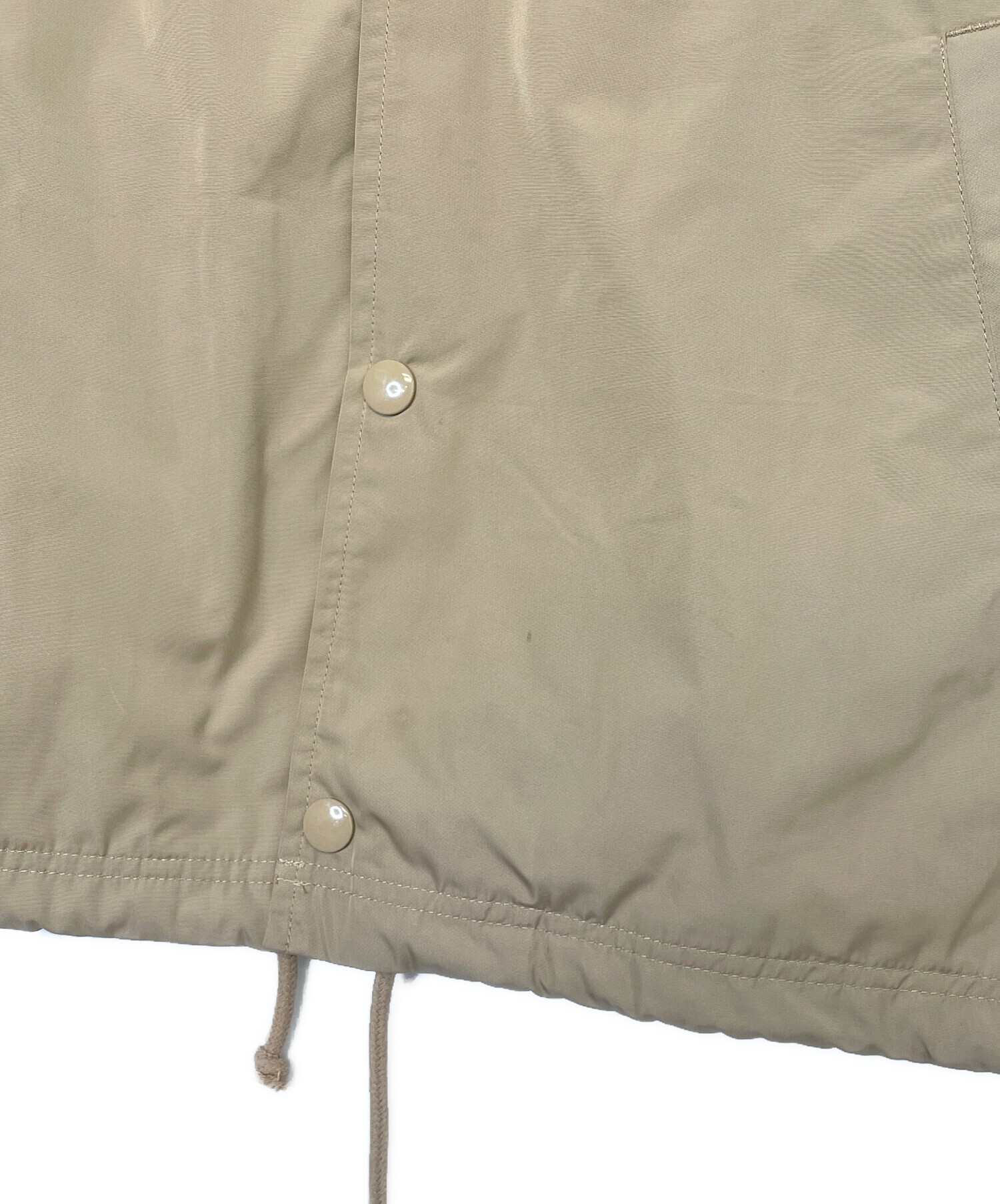 中古・古着通販】SUPREME (シュプリーム) コーチジャケット ベージュ