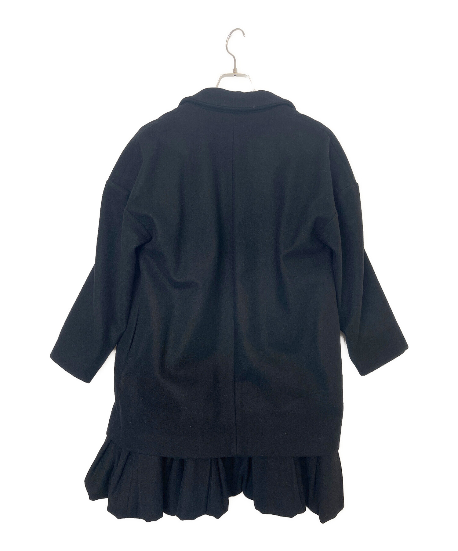 中古・古着通販】YOKO CHAN (ヨーコチャン) コート ブラック サイズ:38