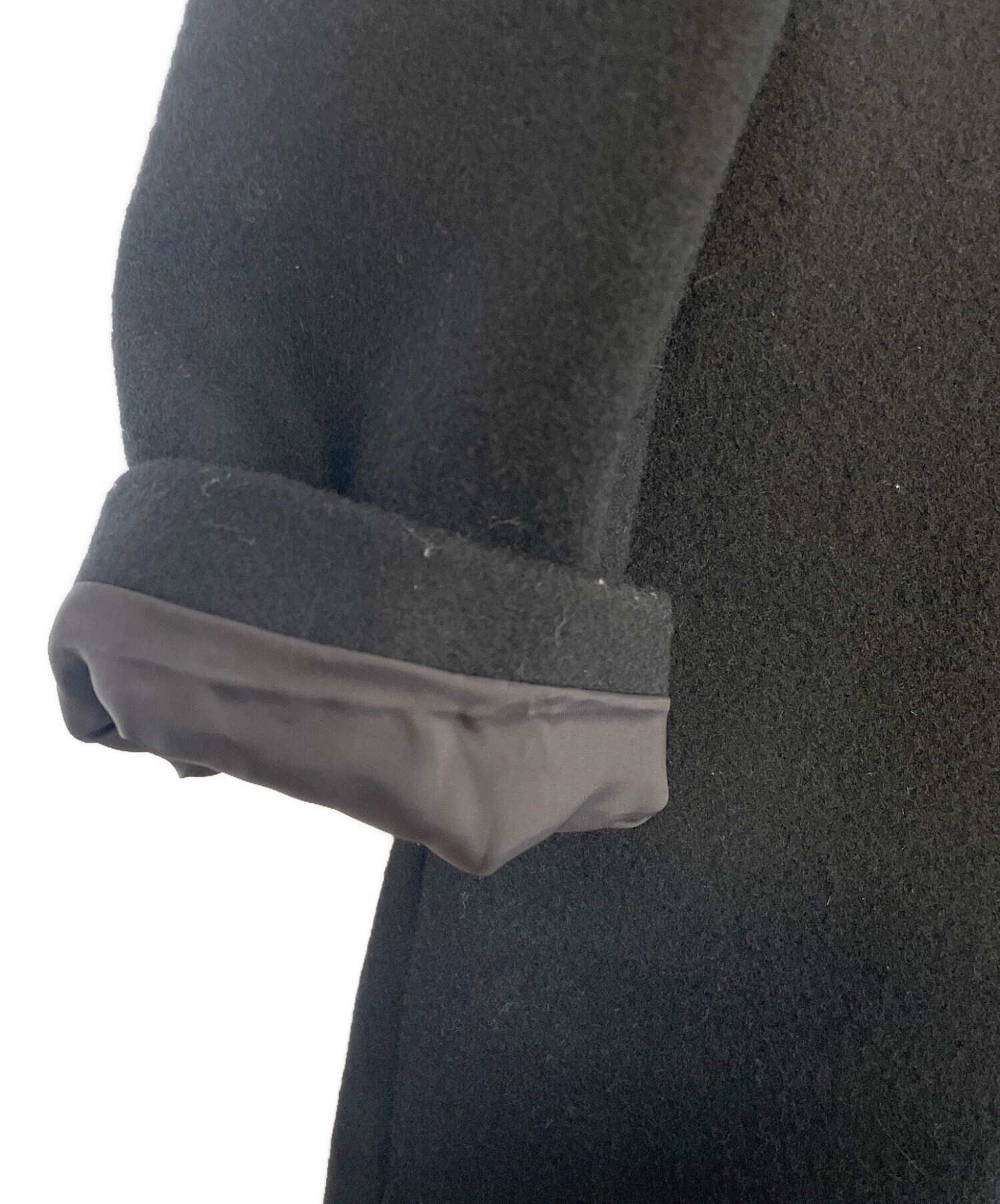 中古・古着通販】YOKO CHAN (ヨーコチャン) コート ブラック サイズ:38