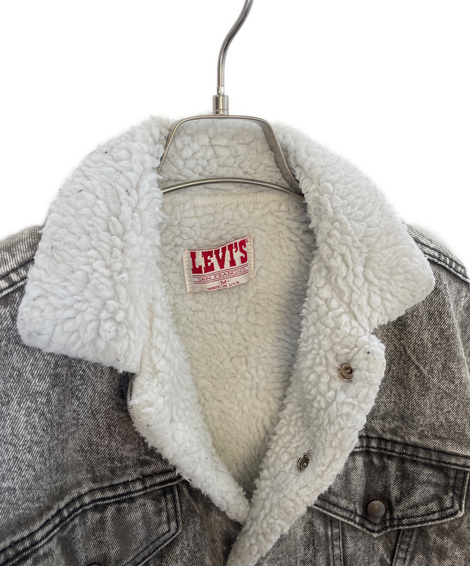 中古・古着通販】LEVI'S (リーバイス) 裏ボアデニムジャケット