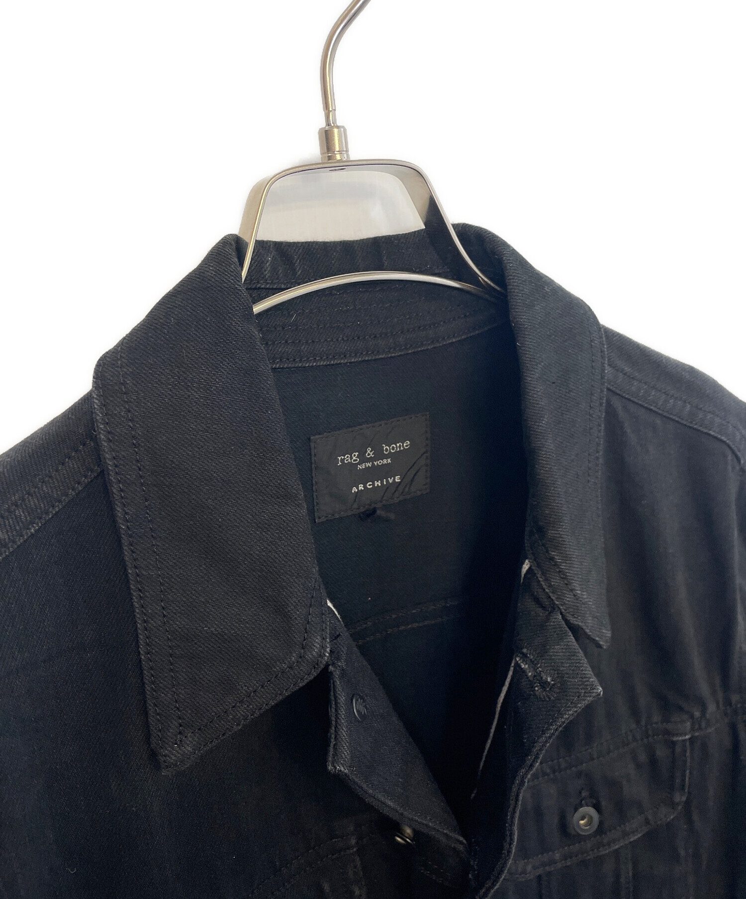 中古・古着通販】rag&bone (ラグアンドボーン) ブラックデニム