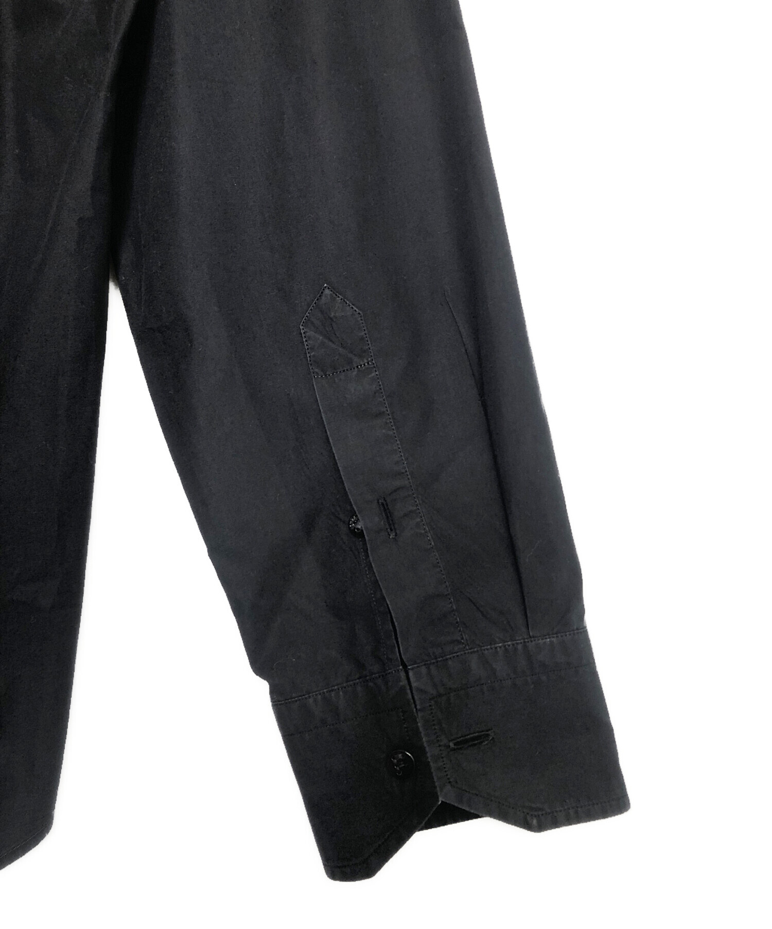 中古・古着通販】FENDI (フェンディ) 長袖シャツ ブラック サイズ:40