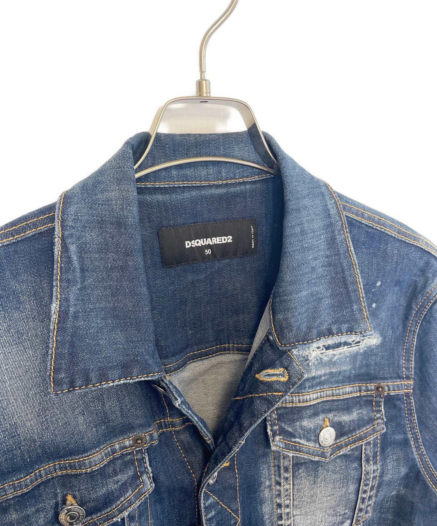 中古・古着通販】DSQUARED2 (ディースクエアード) デニムジャケット