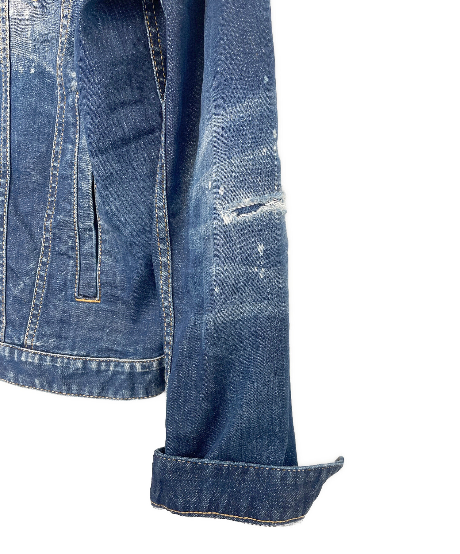 中古・古着通販】DSQUARED2 (ディースクエアード) デニムジャケット