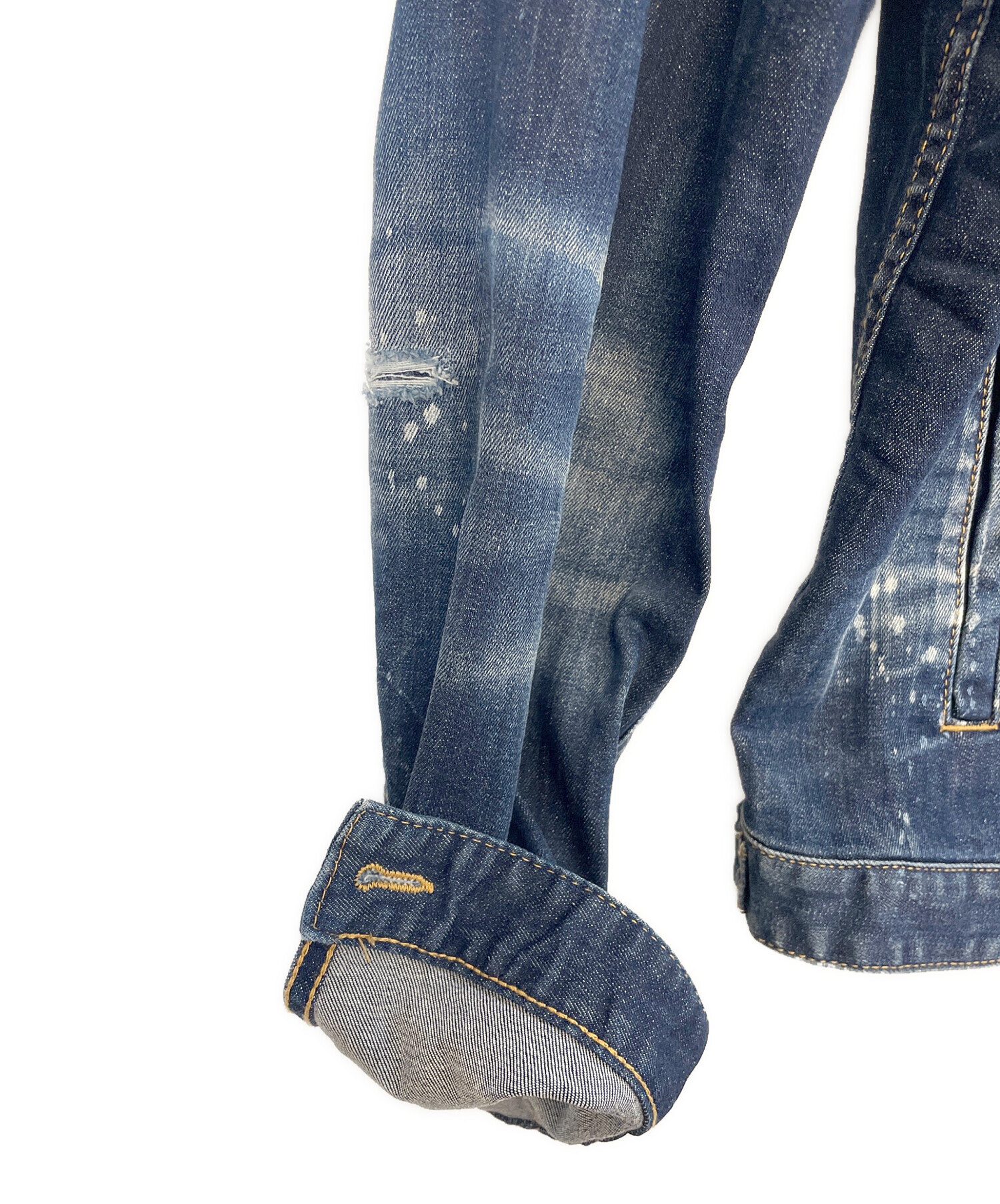 中古・古着通販】DSQUARED2 (ディースクエアード) デニムジャケット