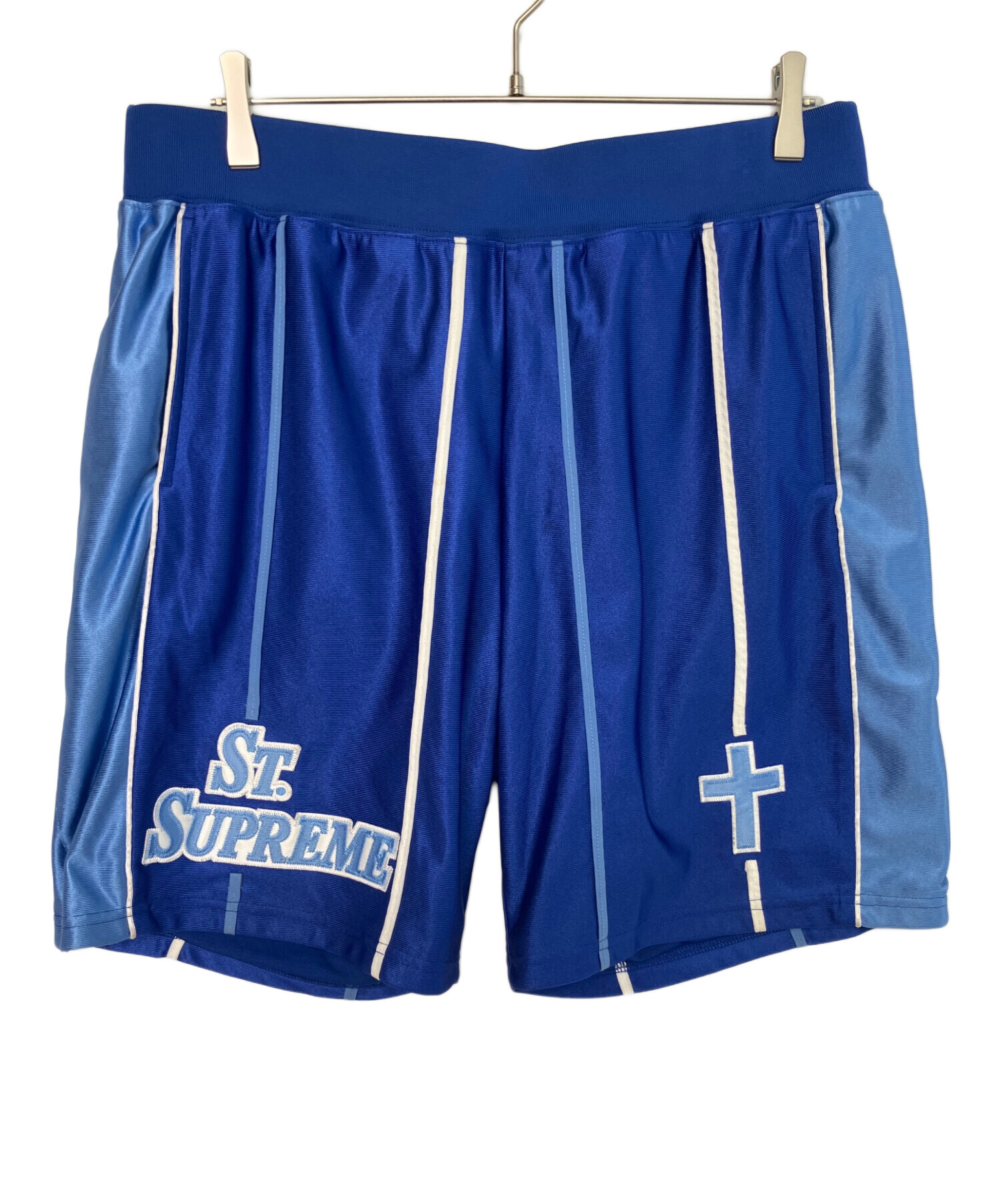 中古・古着通販】Supreme (シュプリーム) ハーフパンツ ブルー サイズ