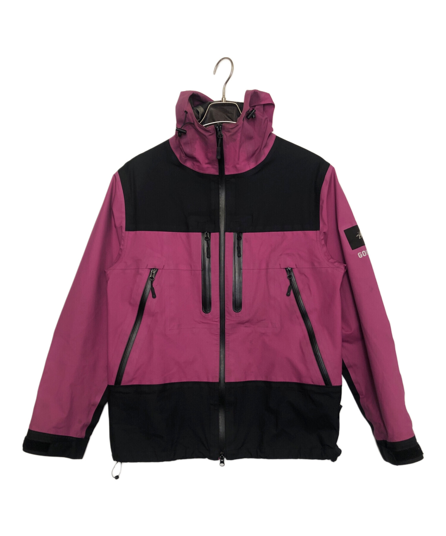 【値下げしました】Stüssy パープル マウンテンパーカー L 中古・古着通販】stussy (ステューシー) マウンテンパーカー パープル