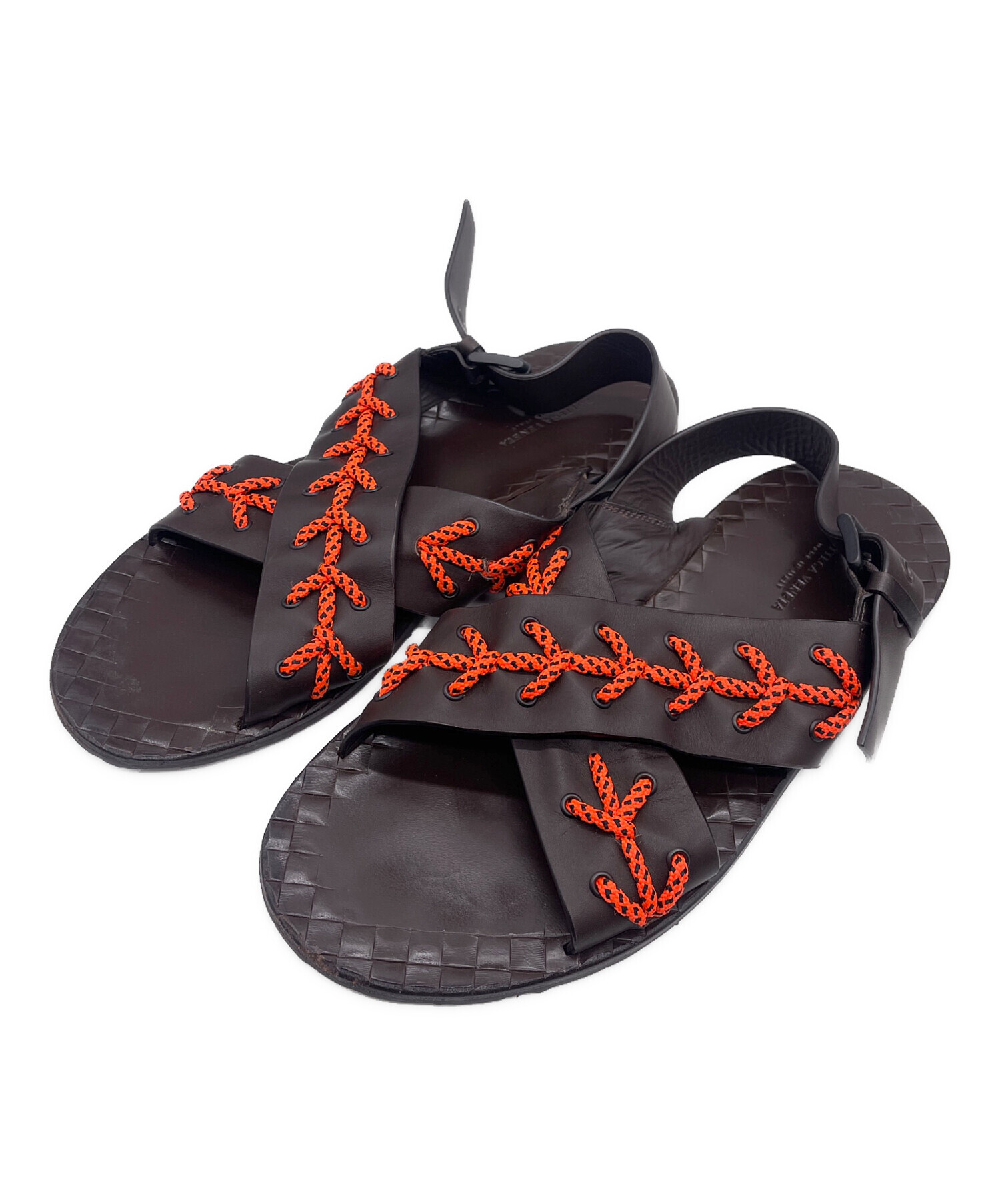 Bottega Veneta サンダル (未使用に近い) 中古・古着通販】BOTTEGA VENETA (ボッテガベネタ) サンダル ブラウン