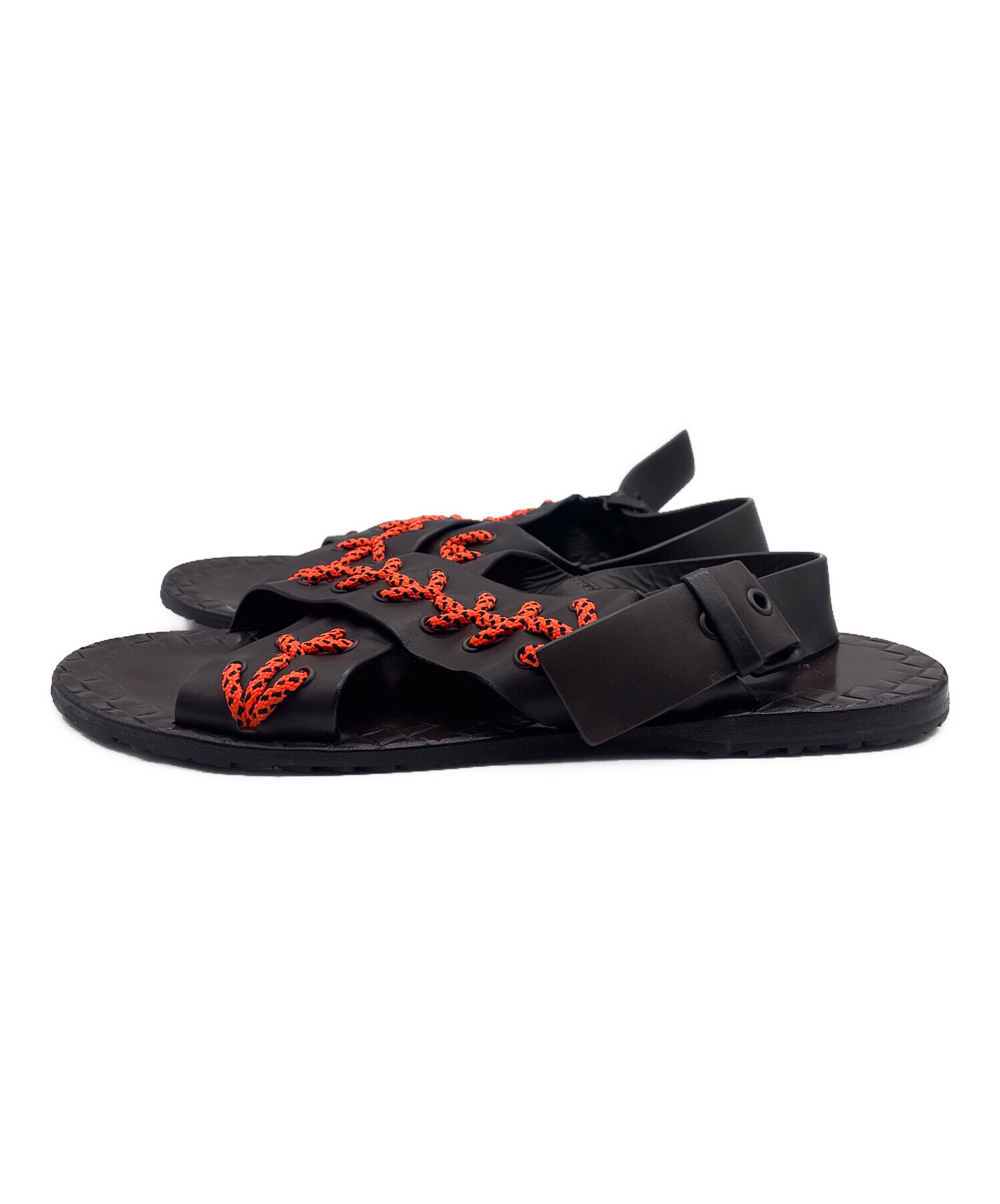 中古・古着通販】BOTTEGA VENETA (ボッテガベネタ) サンダル ブラウン