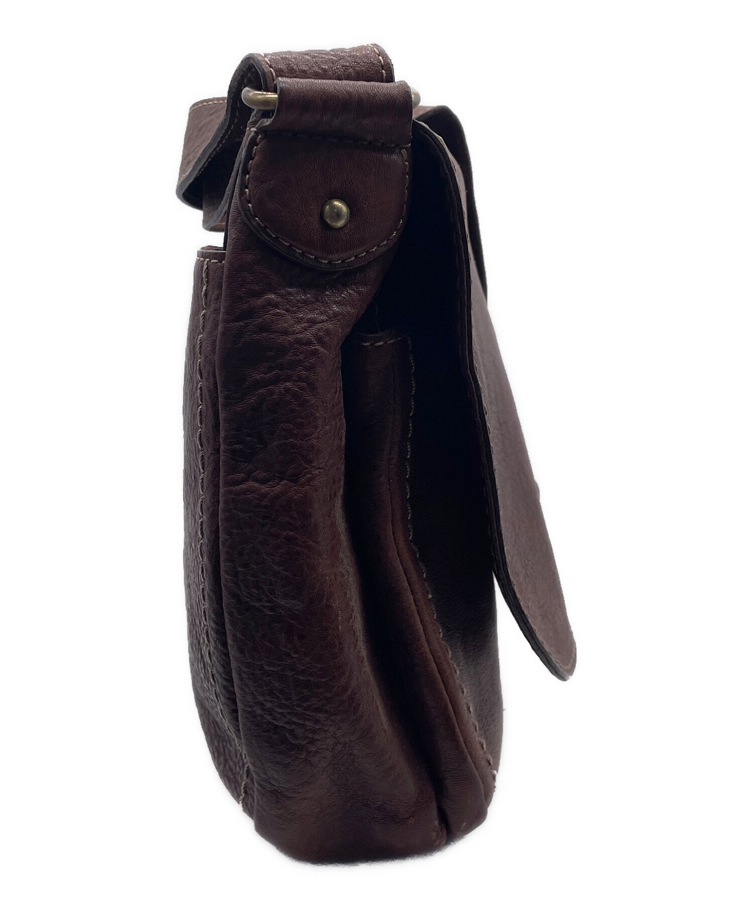 中古・古着通販】土屋鞄 (ツチヤカバン) ショルダーバッグ ブラウン