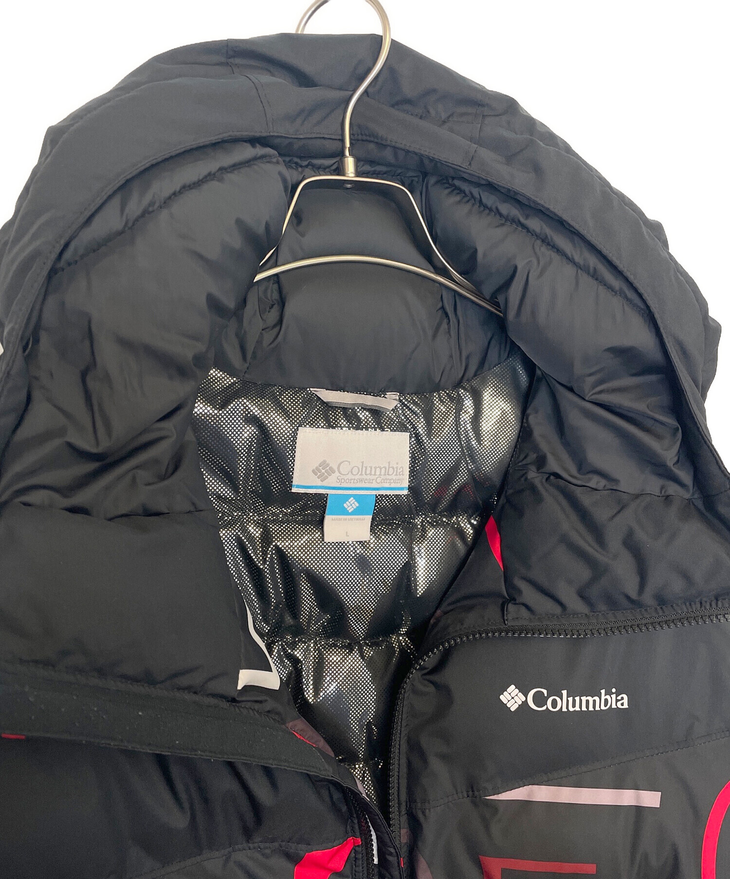 中古・古着通販】Columbia (コロンビア) ダウンジャケット ブラック