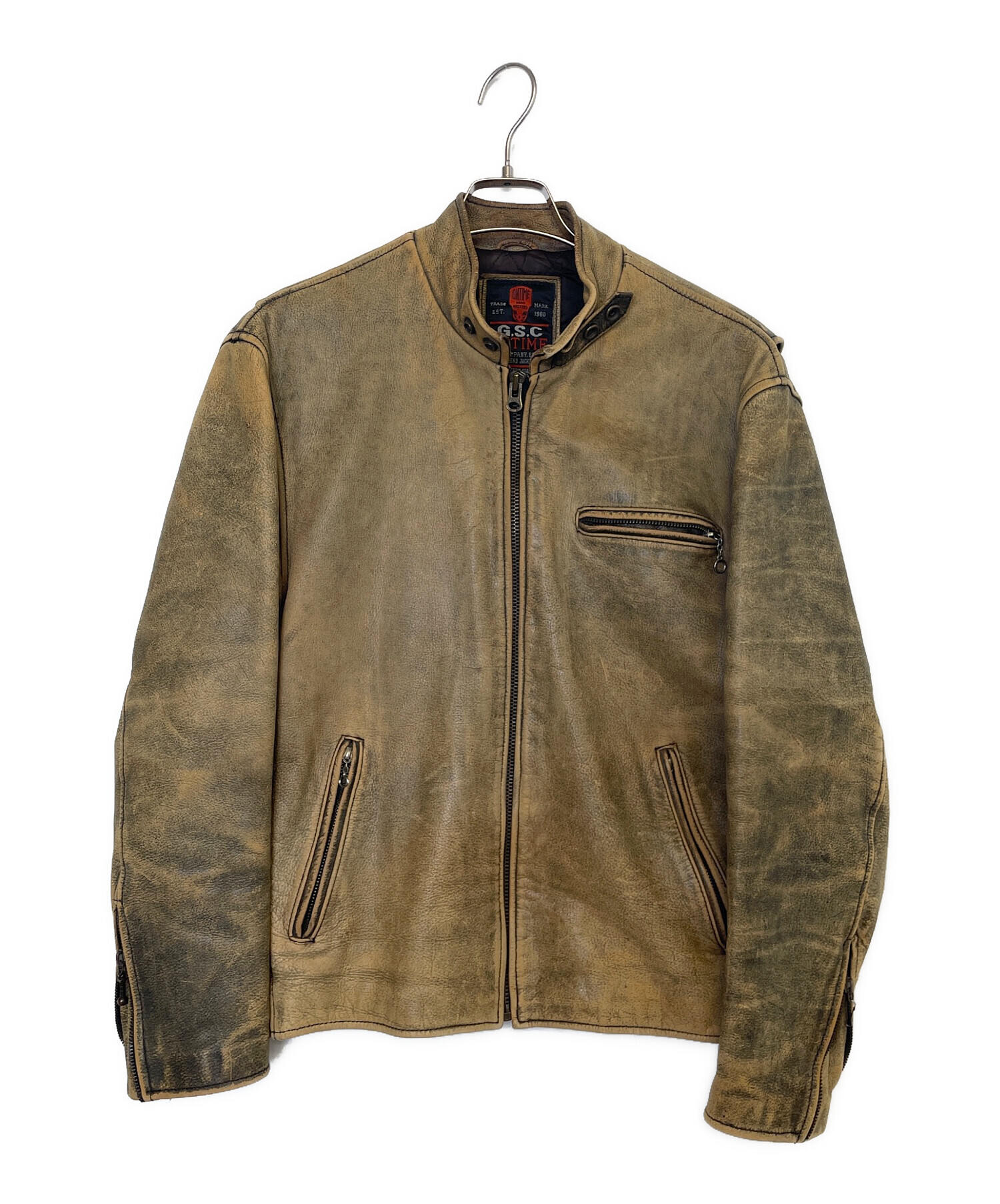 中古・古着通販】GSC ON TIME (ジーエスシーオンタイム) レザー