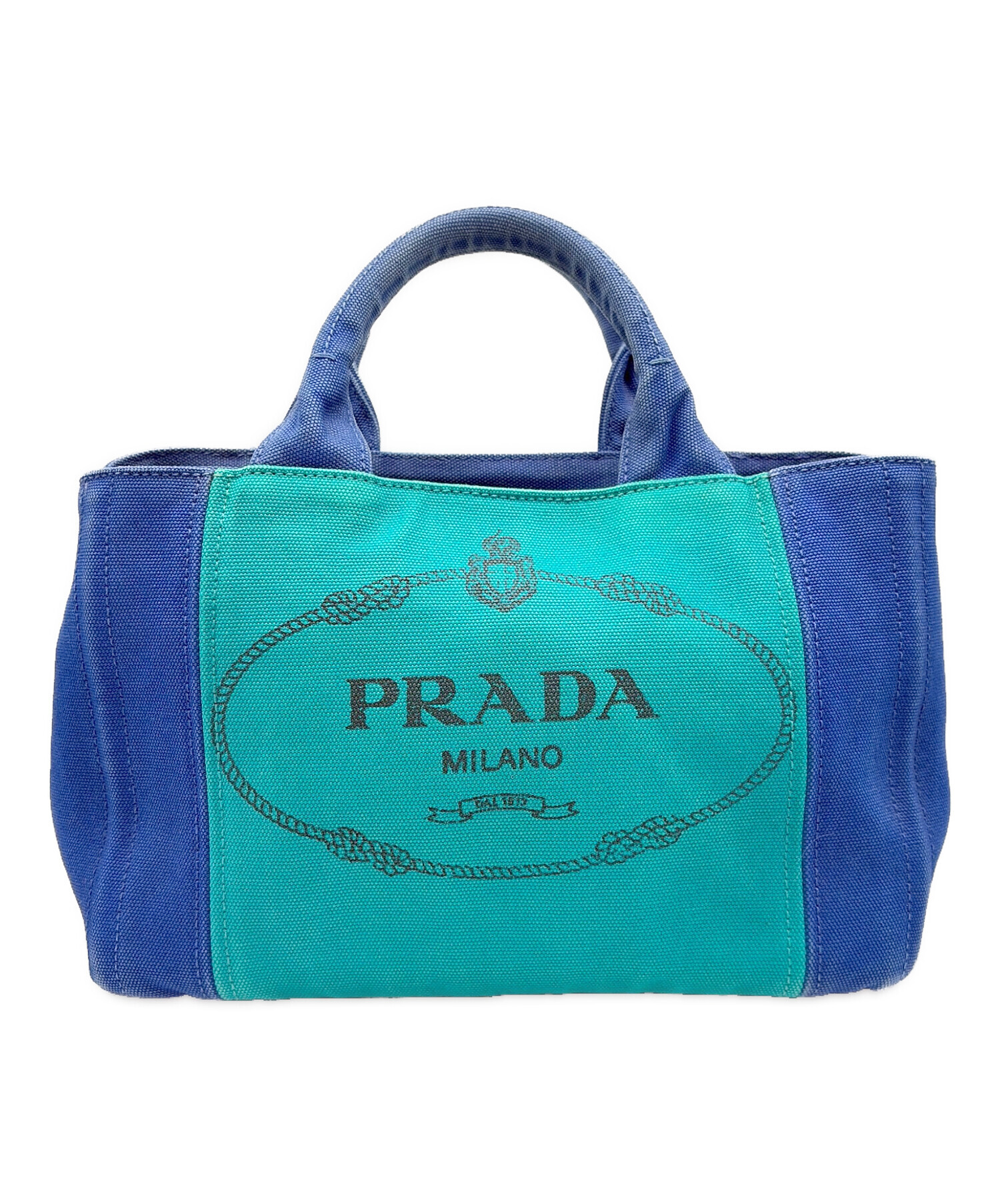 中古・古着通販】PRADA (プラダ) 2WAYショルダーバッグ ネイビー