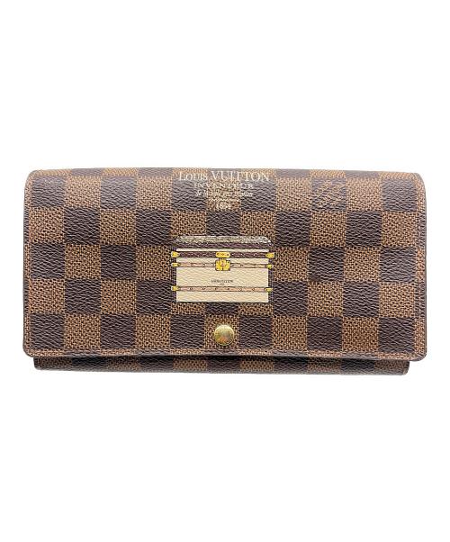 中古・古着通販】LOUIS VUITTON (ルイ ヴィトン) 長財布 ブラウン