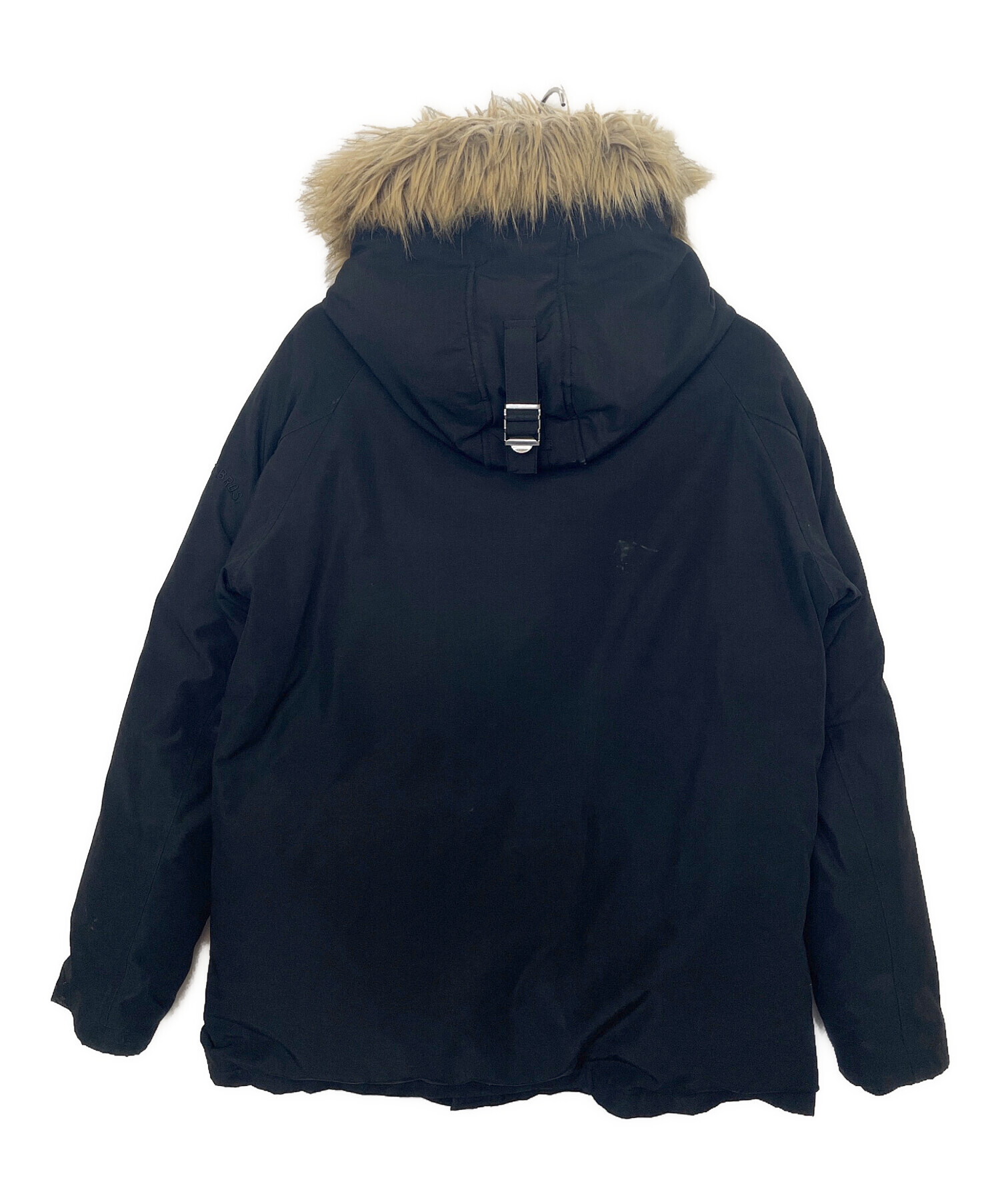 中古・古着通販】SCHOTT (ショット) ダウンジャケット ブラック サイズ 