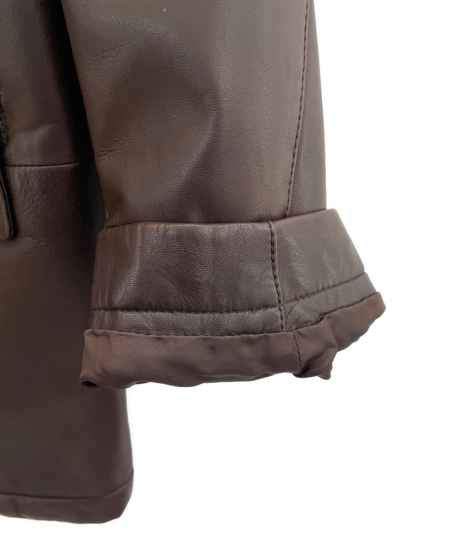 中古・古着通販】LOEWE (ロエベ) レザージャケット サイズ:50