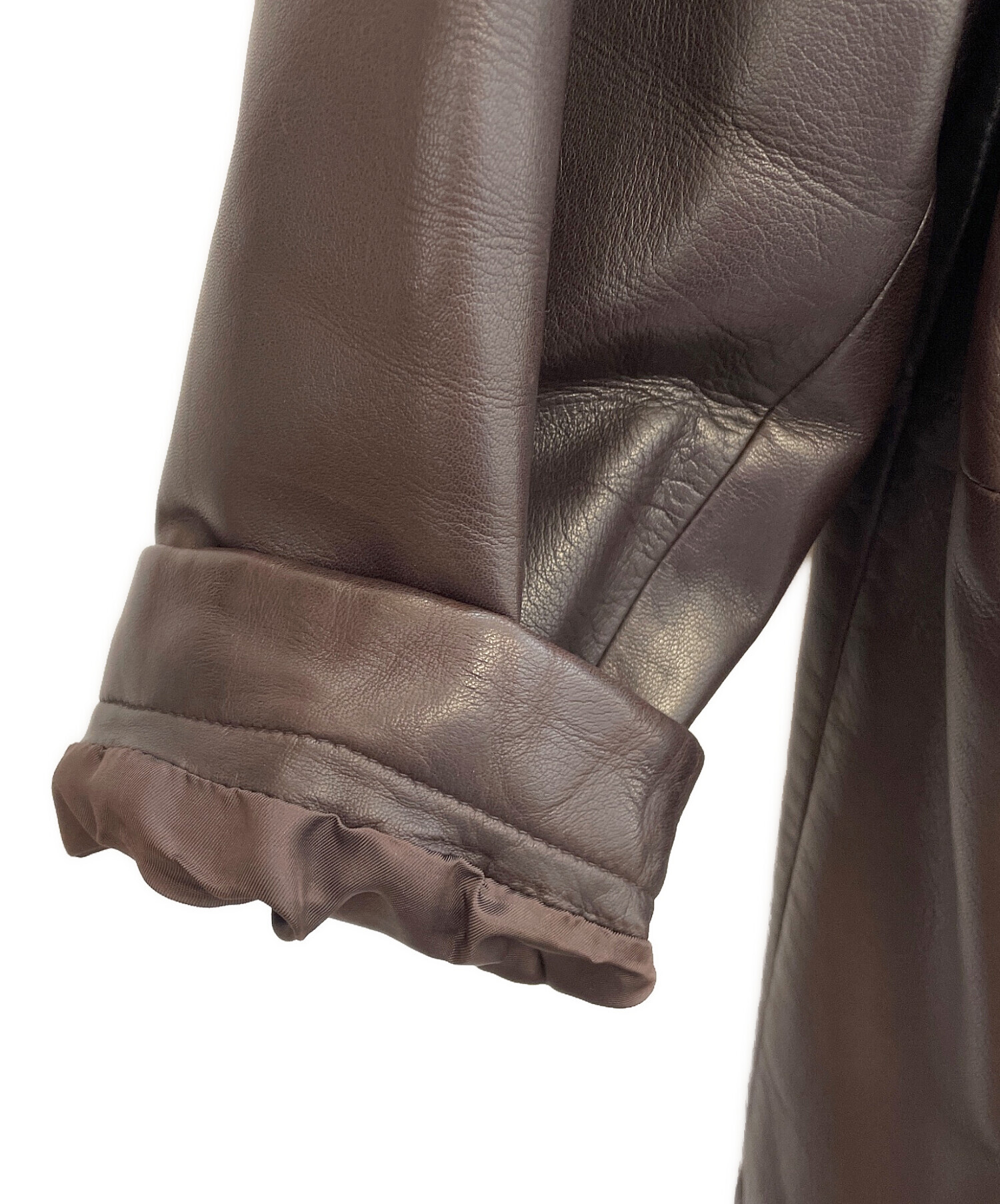 中古・古着通販】LOEWE (ロエベ) レザージャケット サイズ:50