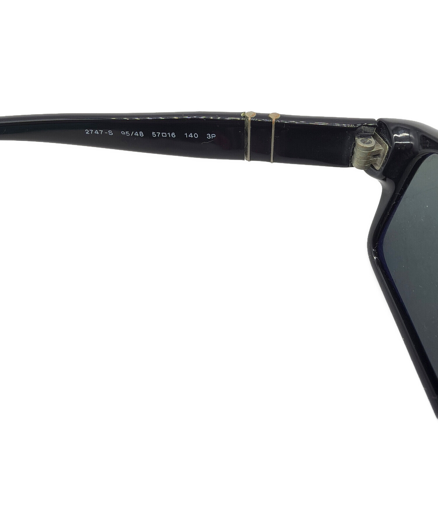 中古・古着通販】PERSOL (ペルソール) サングラス ブラック サイズ:57