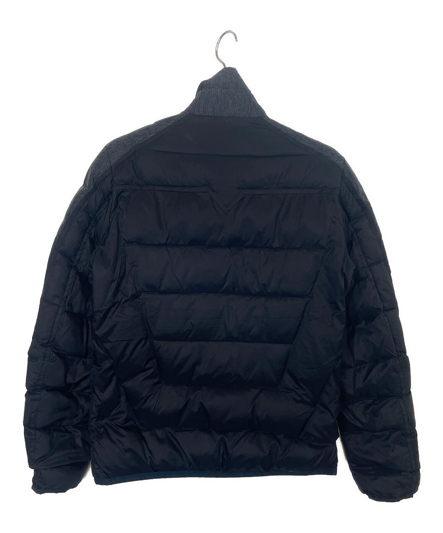【HM】DIESEL キルティング切替フーデッドジャケット 中古・古着通販】DIESEL (ディーゼル) 切替キルティングジャケット