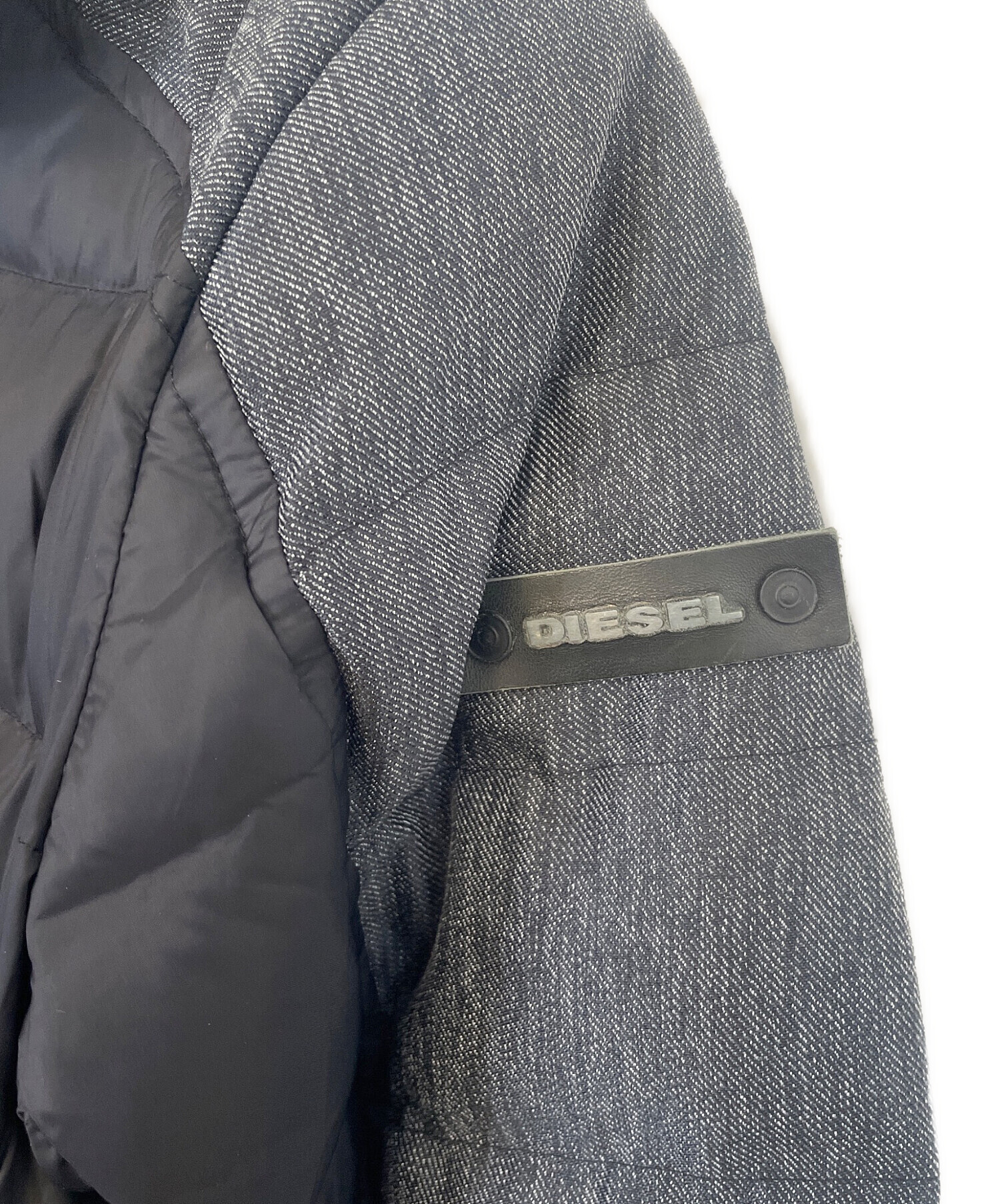 中古・古着通販】DIESEL (ディーゼル) 切替キルティングジャケット