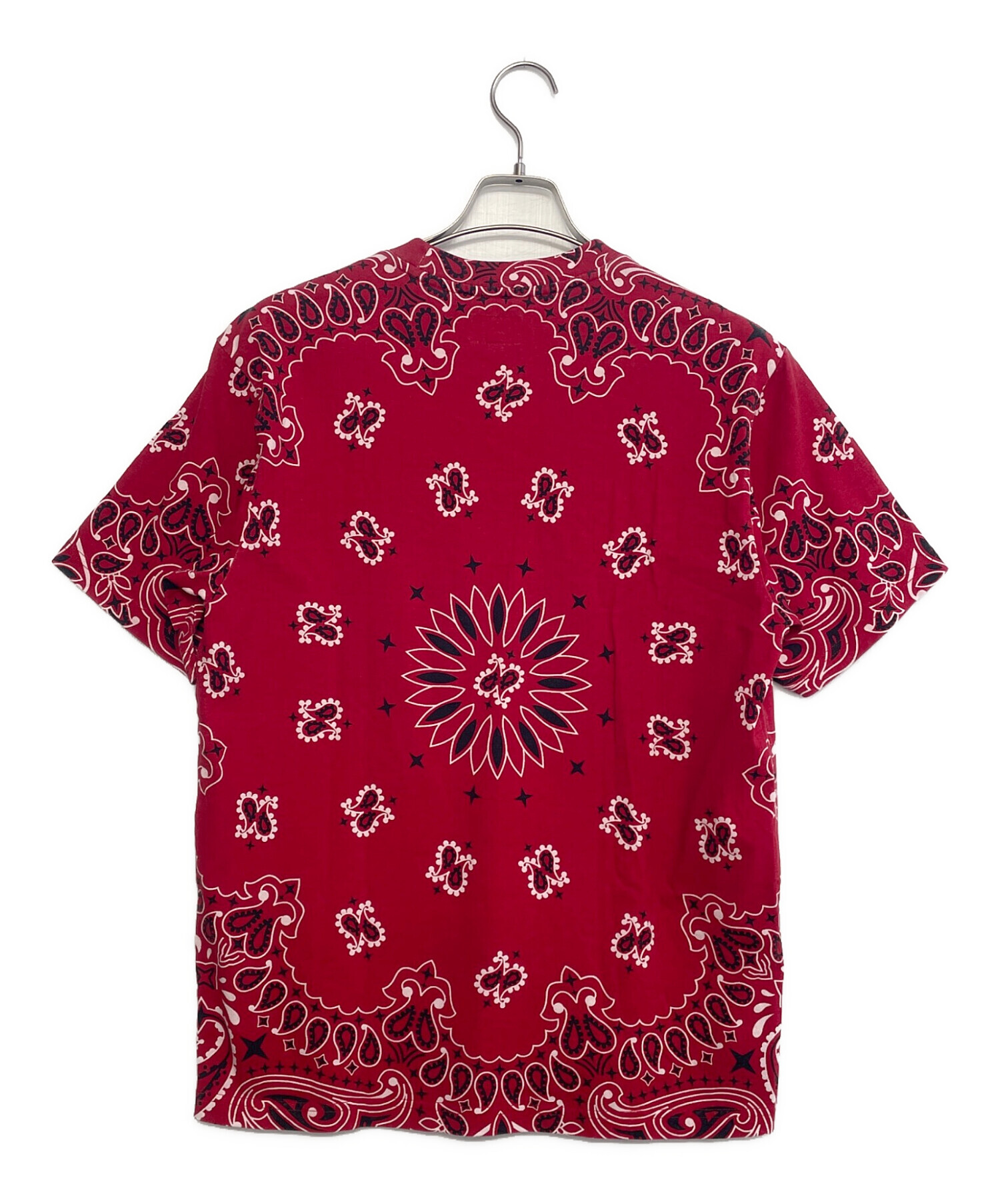 中古・古着通販】SUPREME (シュプリーム) 半袖カットソー レッド 