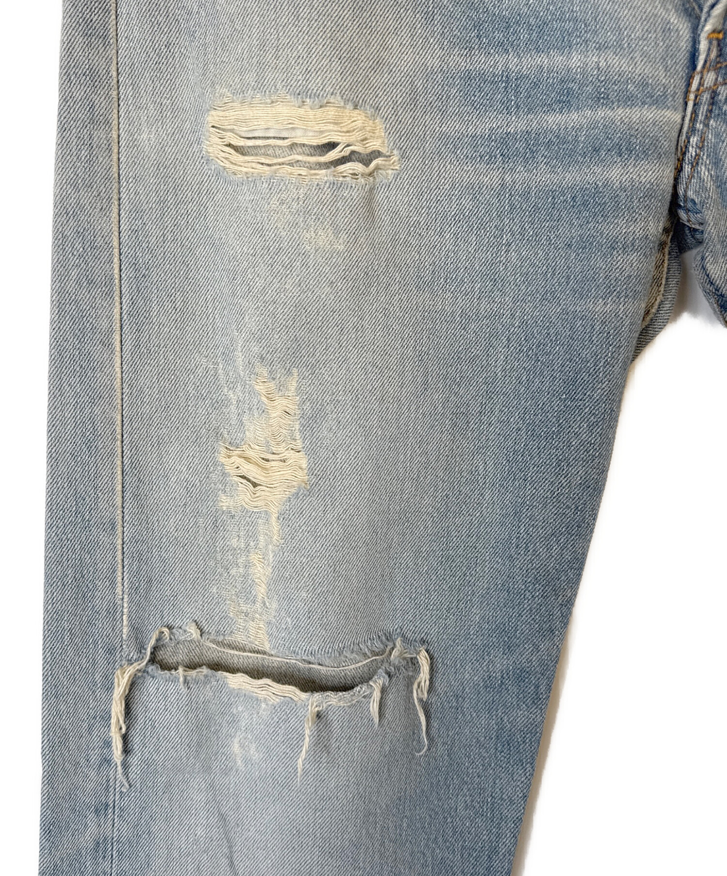 中古・古着通販】LEVI'S (リーバイス) 501デニムパンツ スカイブルー