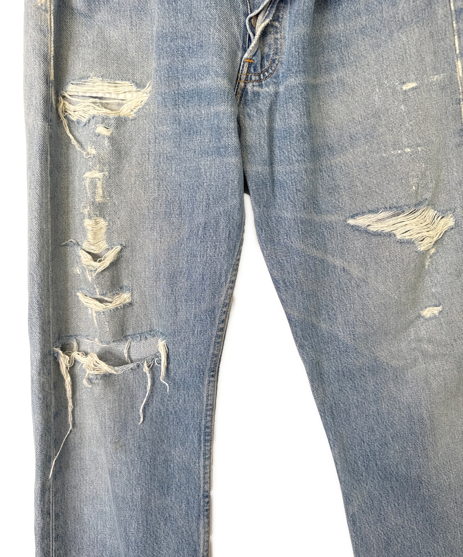 中古・古着通販】LEVI'S (リーバイス) 501デニムパンツ スカイブルー