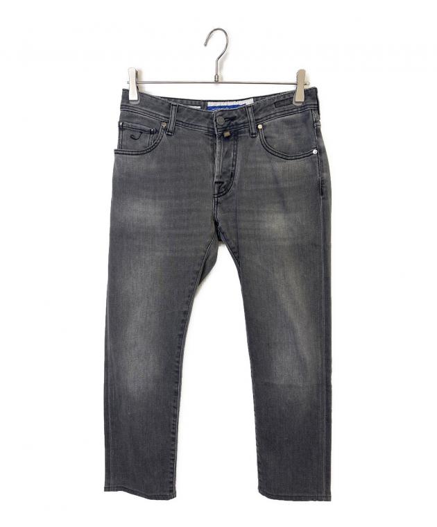 中古・古着通販】JACOB COHEN (ヤコブコーエン) デニムパンツ グレー