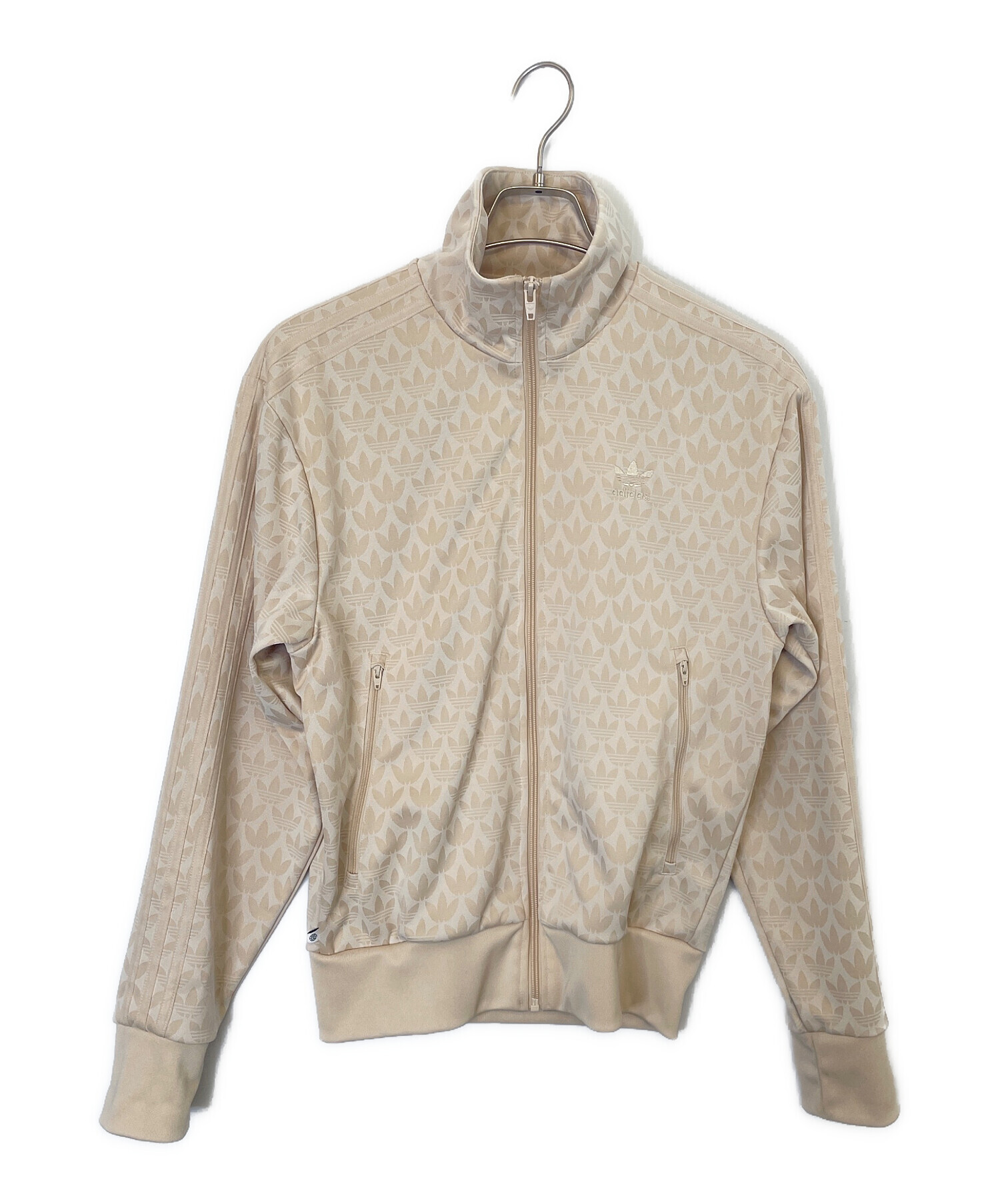 adidas アディダス　ジャージ　トラックジャケット　XS ベージュ　ブラウン 中古・古着通販】adidas (アディダス) ジャージ ベージュ サイズ:XS