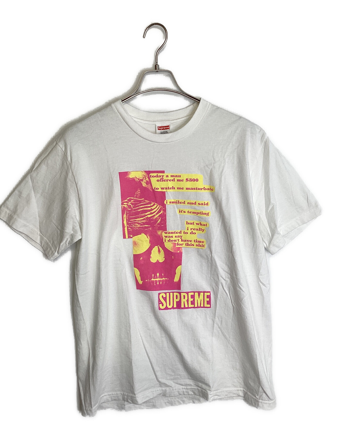 中古・古着通販】Supreme (シュプリーム) Tシャツ ホワイト サイズ:M 