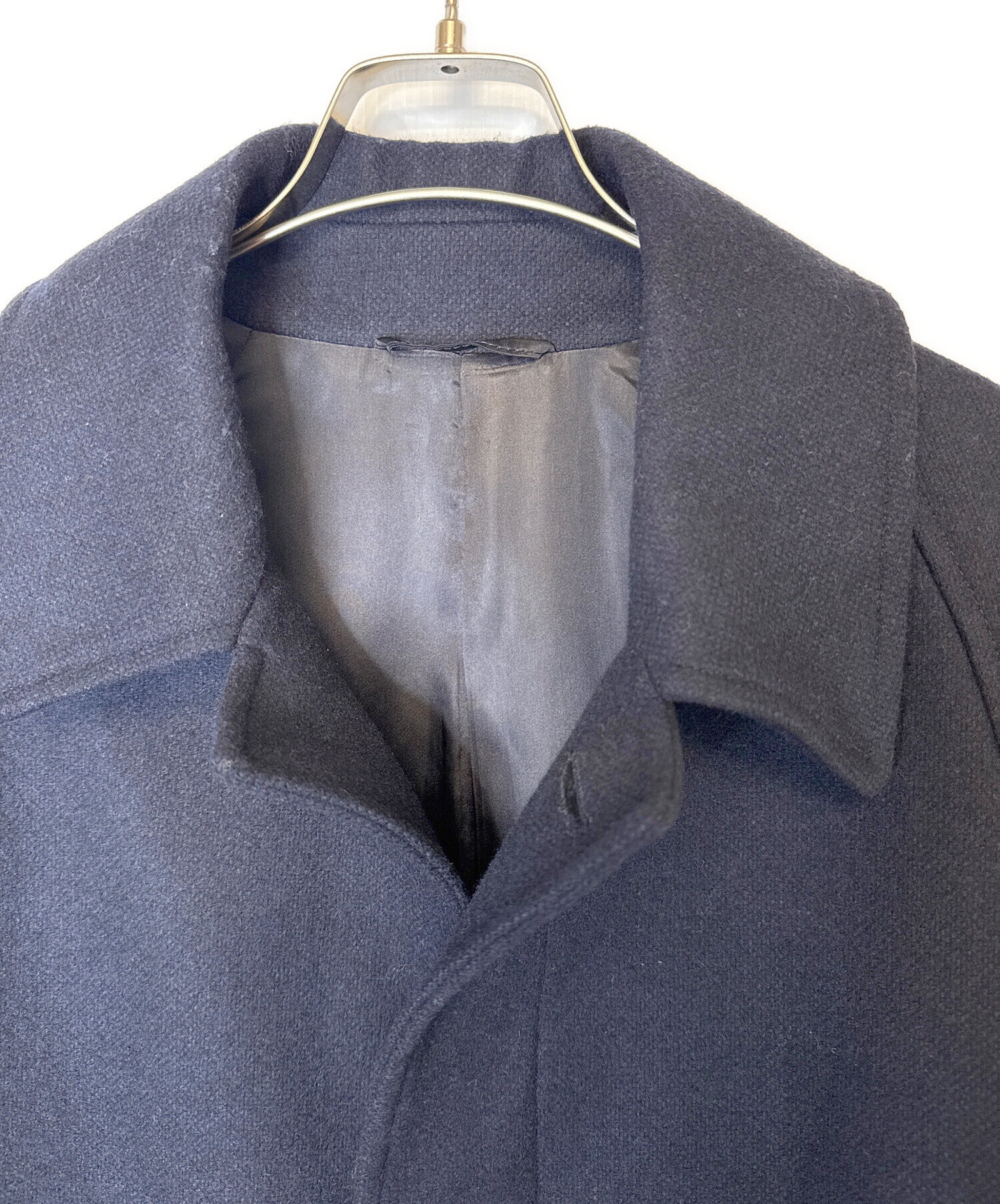 中古・古着通販】LARDINI (ラルディーニ) ウールステンカラーコート