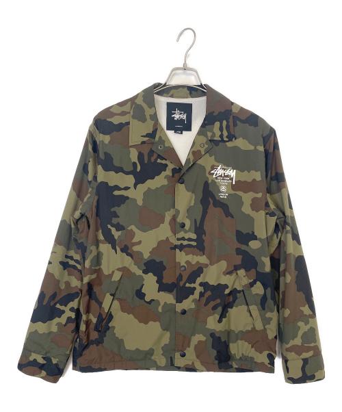 中古・古着通販】stussy (ステューシー) コーチジャケット オリーブ