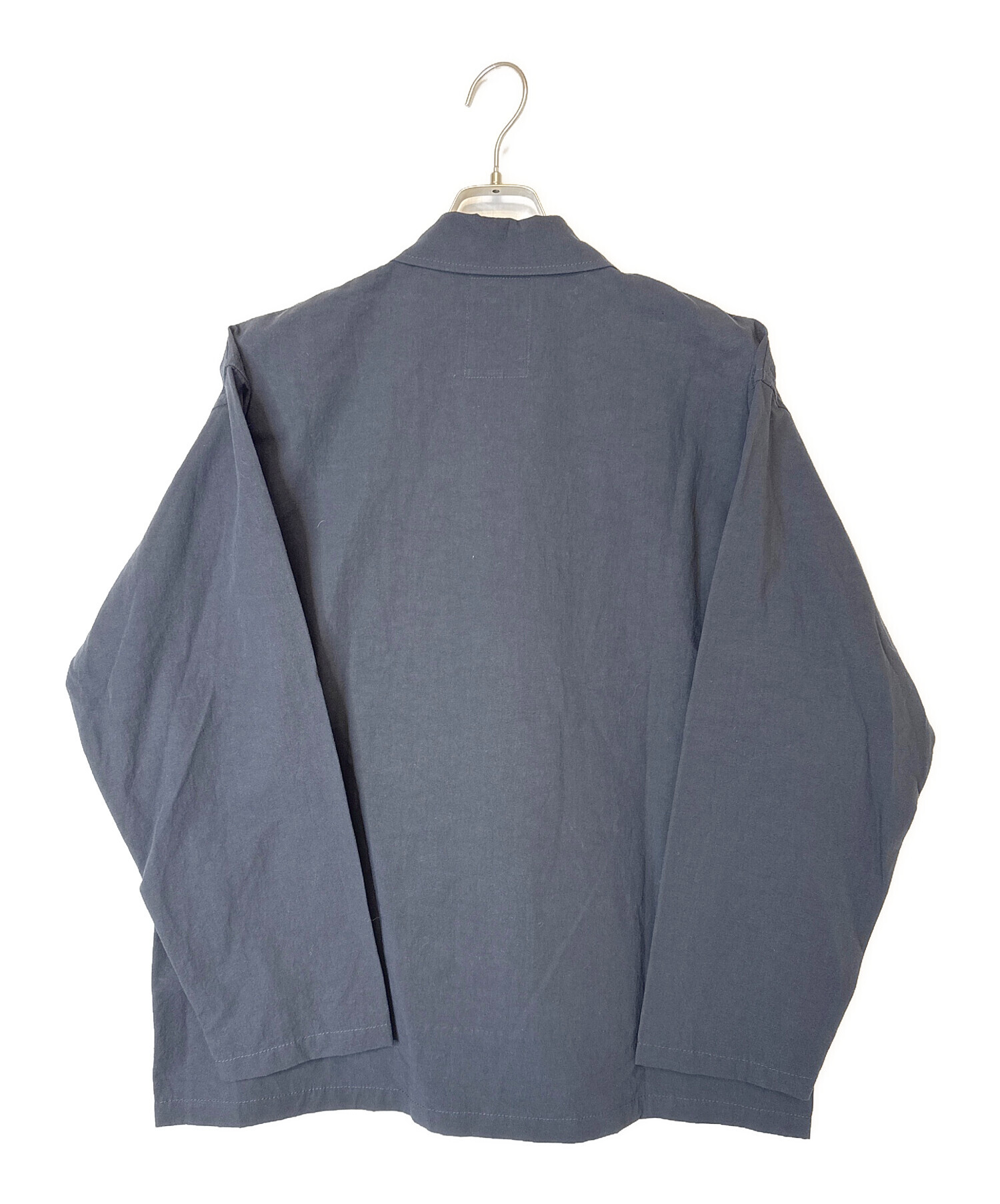 中古・古着通販】DANTON (ダントン) 長袖シャツ ブラック サイズ:40 未