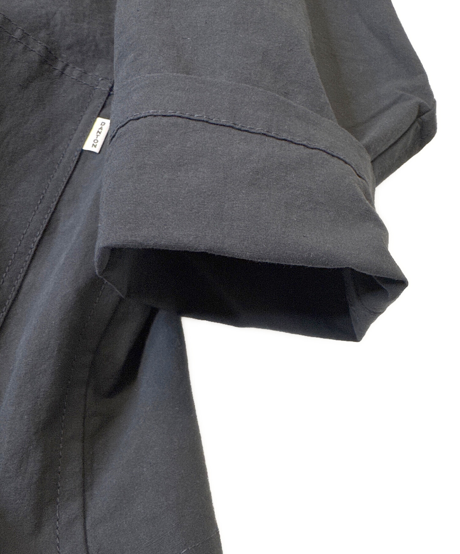 中古・古着通販】DANTON (ダントン) 長袖シャツ ブラック サイズ:40 未