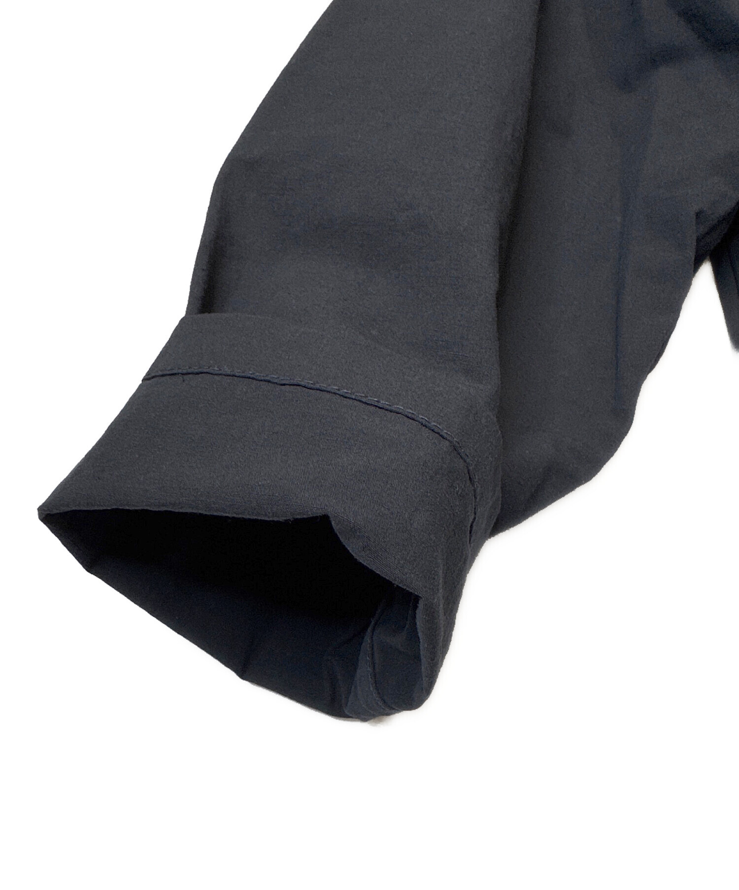 中古・古着通販】DANTON (ダントン) 長袖シャツ ブラック サイズ:40 未