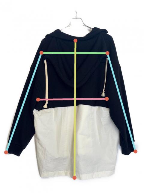 ★美品★ナゴンスタンスPRE SPRING2021 フレンチテリービッグパーカー 中古・古着通販】nagonstans (ナゴンスタンス) フレンチテリービッグ