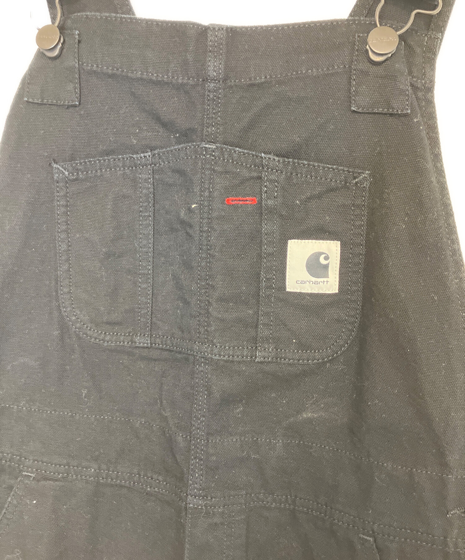 中古・古着通販】CarHartt (カーハート) オーバーオール ブラック
