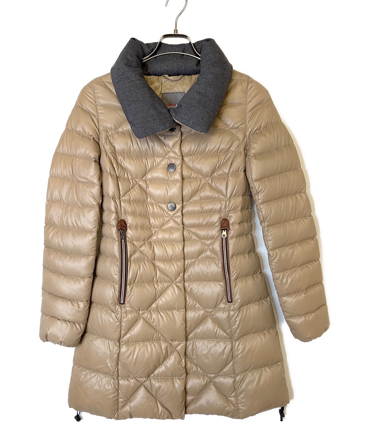 中古・古着通販】DUVETICA (デュベティカ) ダウンコート ベージュ