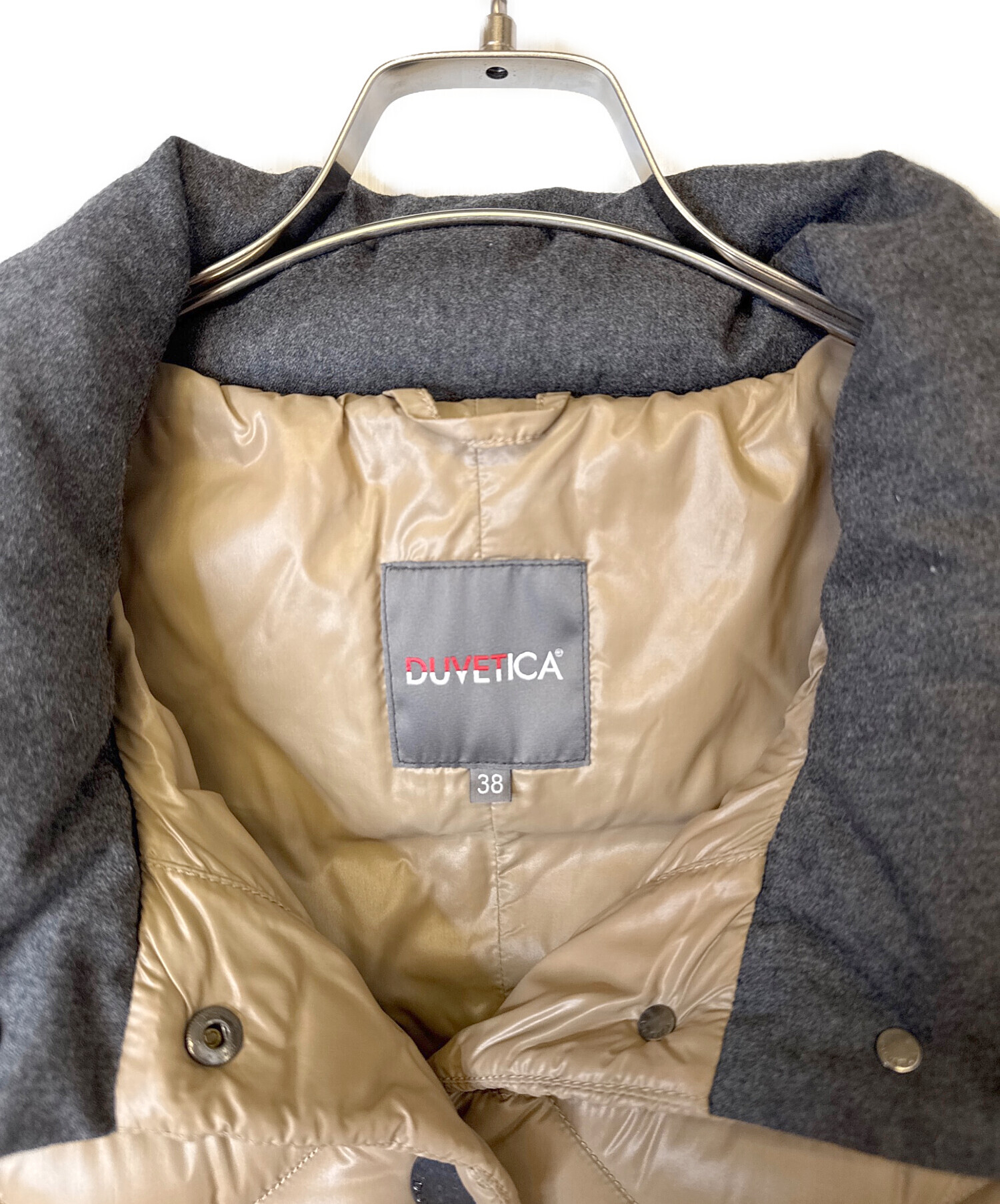 中古・古着通販】DUVETICA (デュベティカ) ダウンコート ベージュ