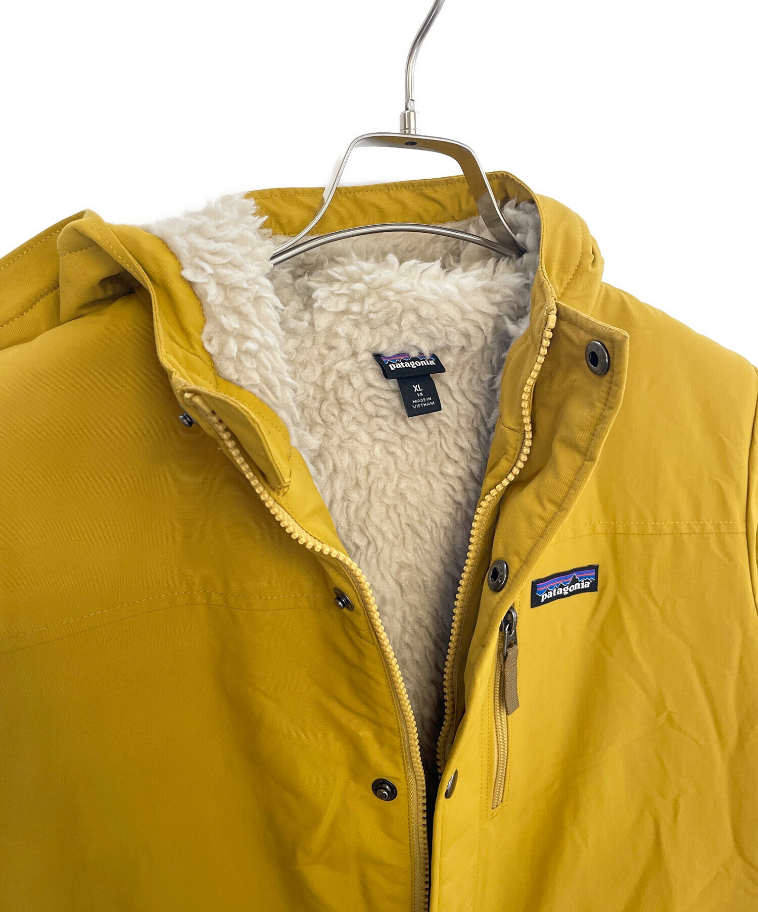 Patagonia ゴアイエロージャケット フード付き 中古・古着通販】Patagonia (パタゴニア) マウンテンパーカー イエロー