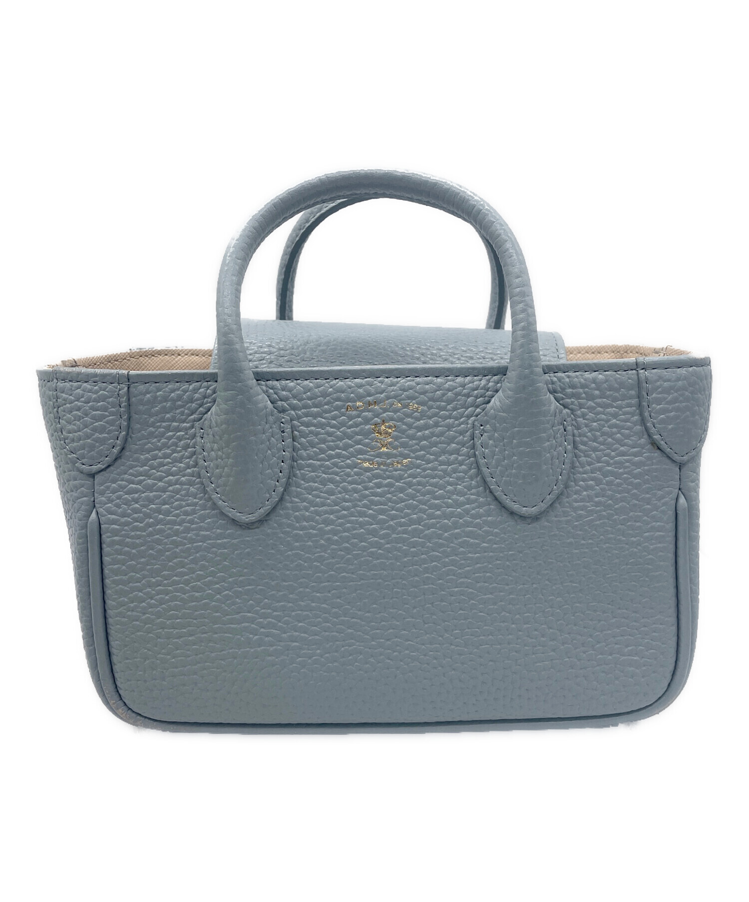 【未使用品】 A.D.M.J 2way ショルダーバッグ レザー 付属品付き 中古・古着通販】A.D.M.J. (エーディーエムジェイ) 2WAYショルダー