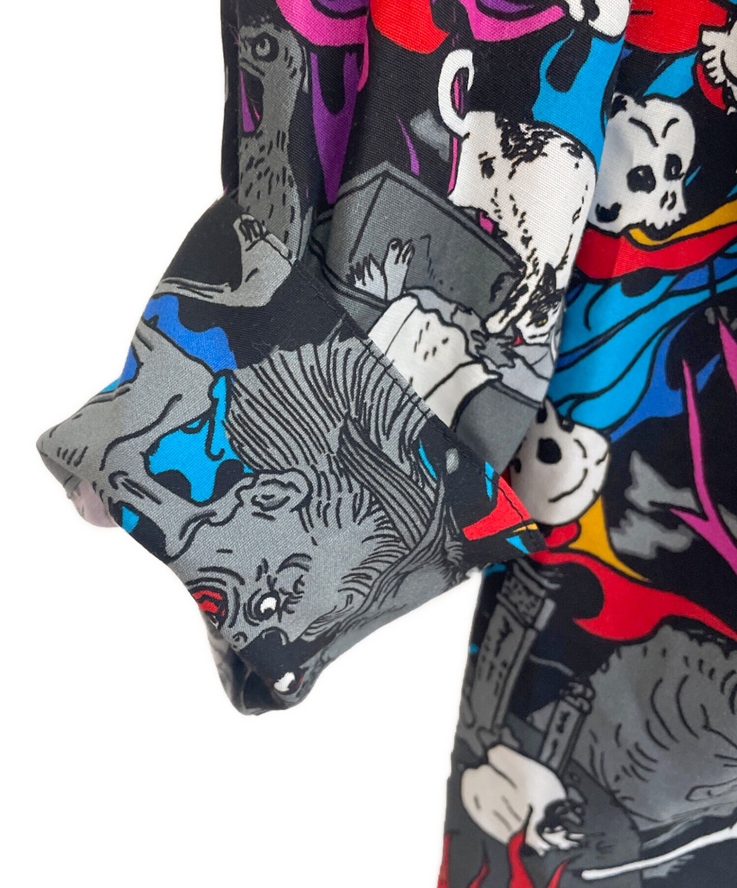 中古・古着通販】KIDILL (キディル) オーバーサイズシャツ ブラック