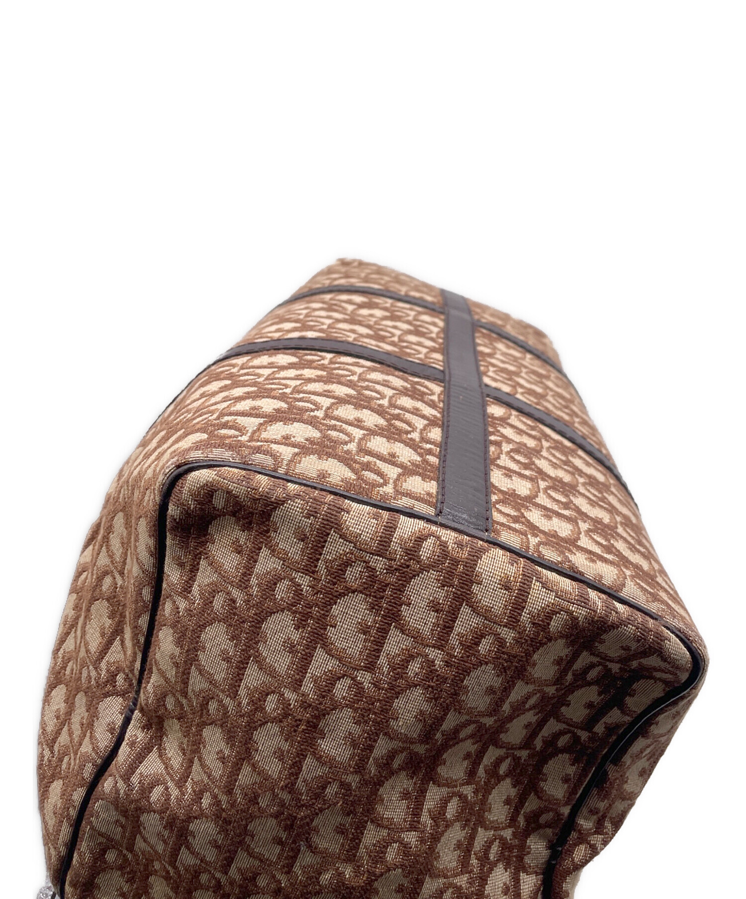 良品✨ChristianDior ディオール　ボストンバッグ　茶色　革　スエード 良品✨ChristianDior ディオール ボストンバッグ 茶色 革 スエード