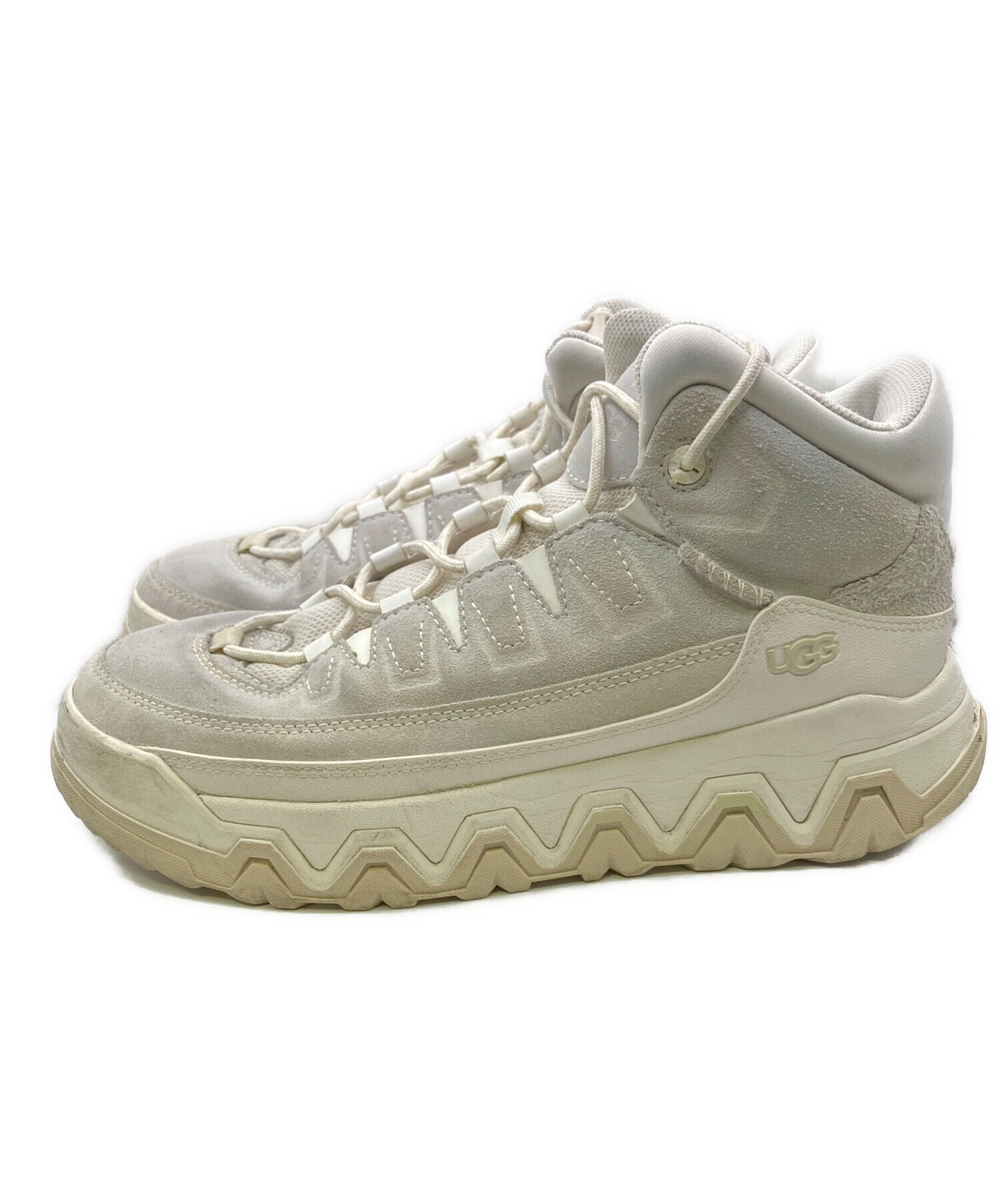 中古・古着通販】UGG (アグ) ハイカットスニーカー ホワイト サイズ 