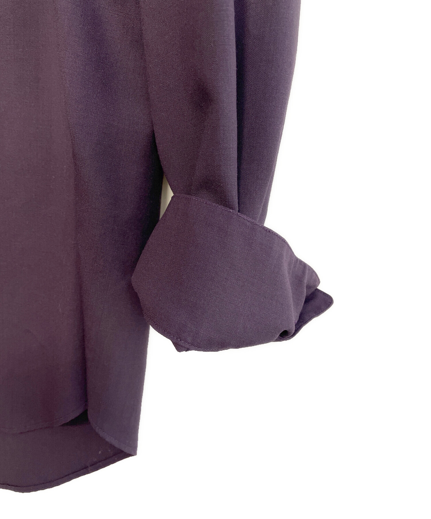 中古・古着通販】OVERCOAT (オーバーコート) フード付きウールシャツ