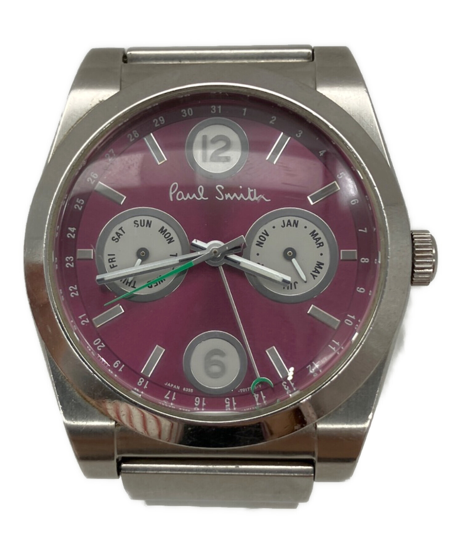 中古・古着通販】PAUL SMITH (ポールスミス) リストウォッチ ピンク