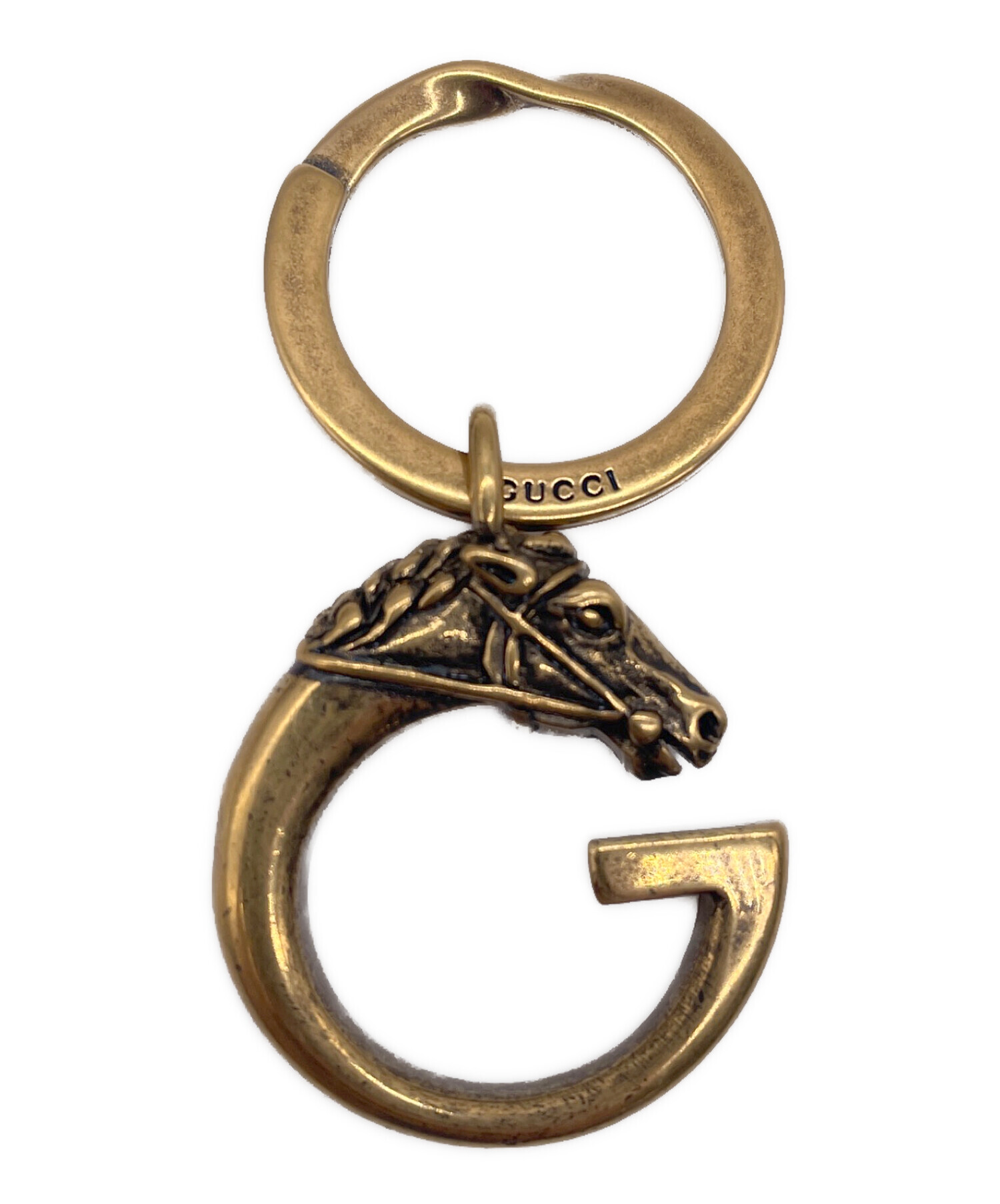 中古・古着通販】GUCCI (グッチ) キーリング ブラウン｜ブランド・古着