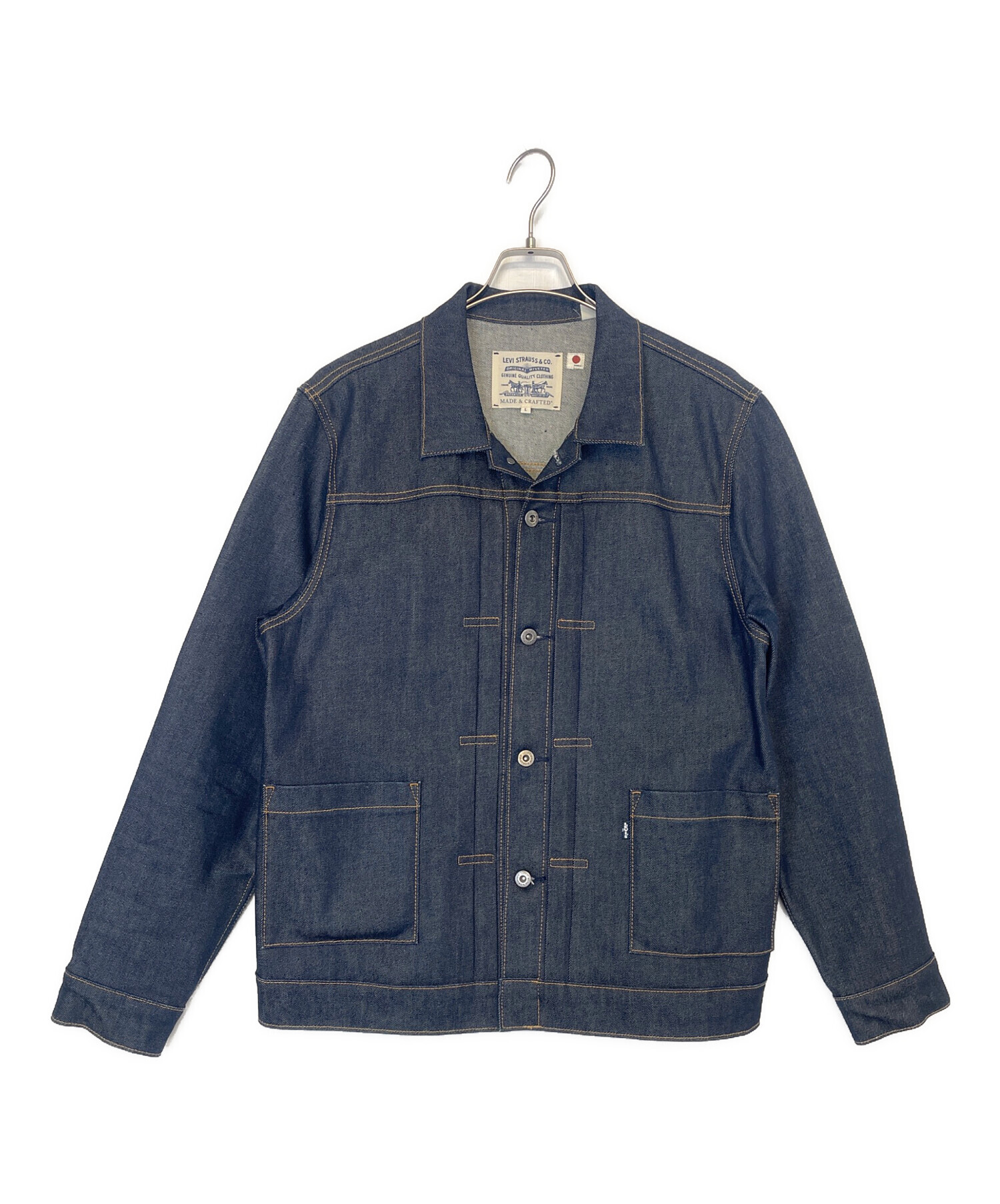 LEVI'S リーバイス　カバーオール　インディゴ 中古・古着通販】LEVI'S (リーバイス) カバーオール インディゴ サイズ