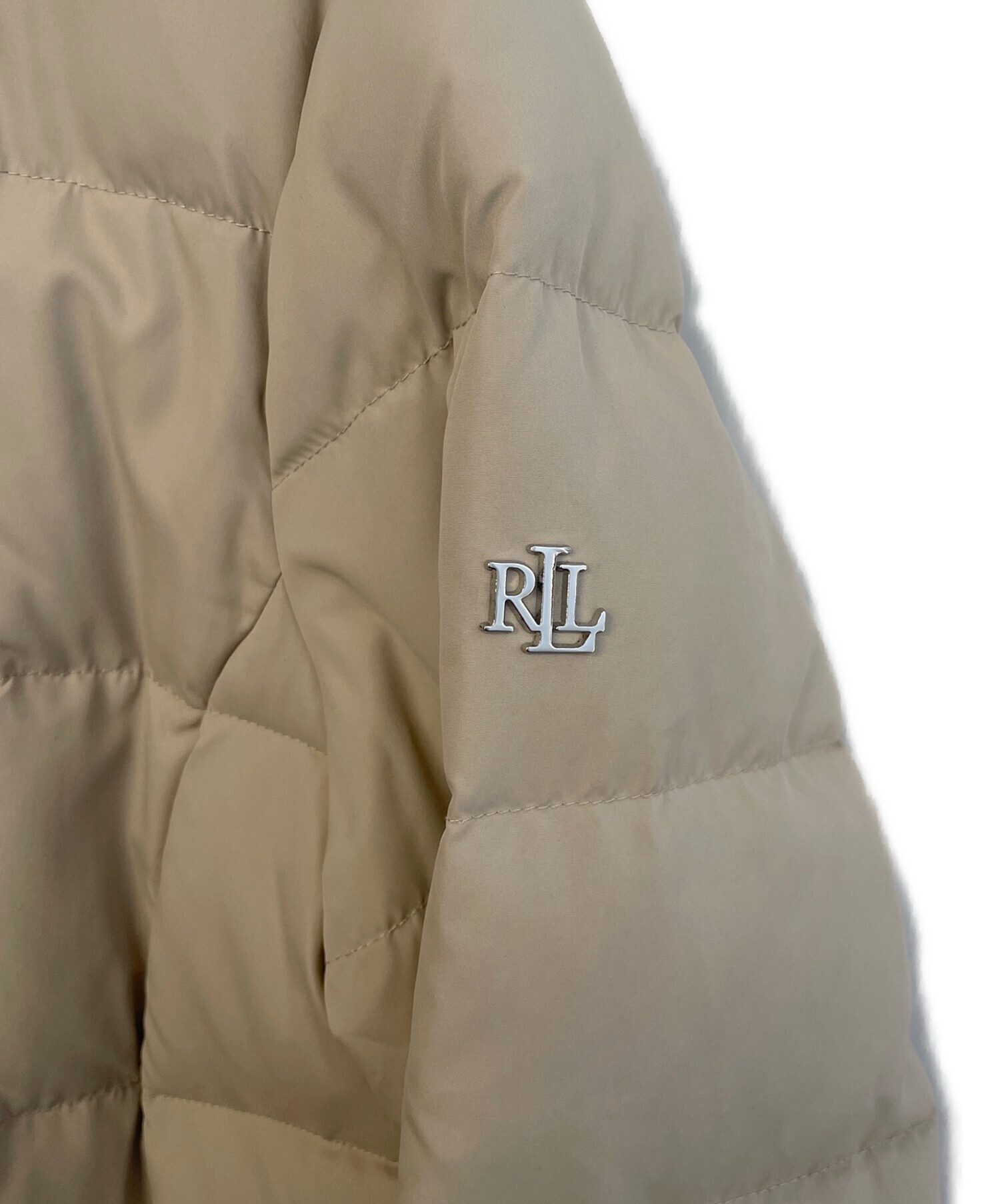 Ralph Lauren アイボリー ダウンジャケット 中古・古着通販】LAUREN RALPH LAUREN (ローレンラルフローレン