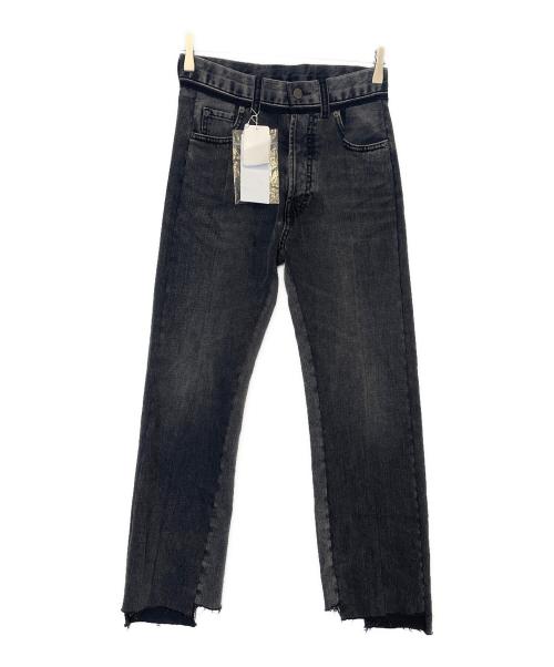 新品未使用　MM6 Maison Margiela ブラック フレアパンツ 36 MM6 Maison Margiela フレアパンツ | ブラック | FARFETCH JP